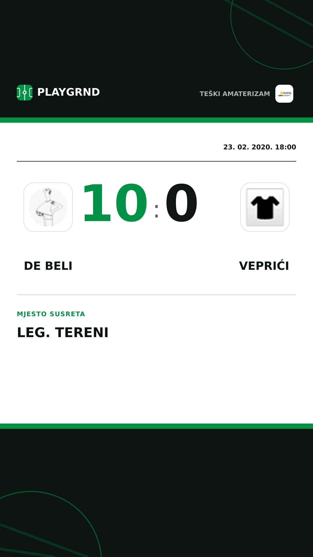Instagram slika: DE Beli 10:0 Veprići