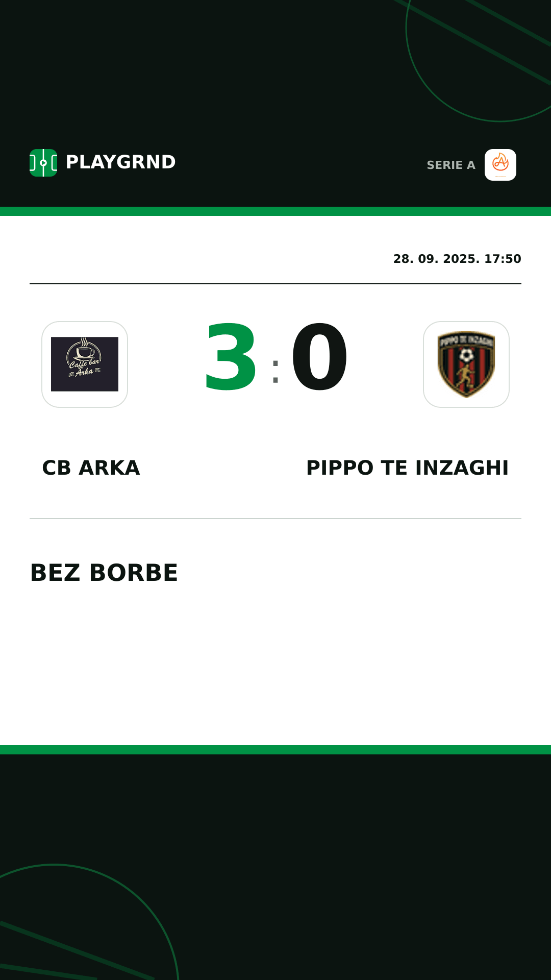 Instagram slika: CB Arka 3:0 Pippo TE Inzaghi