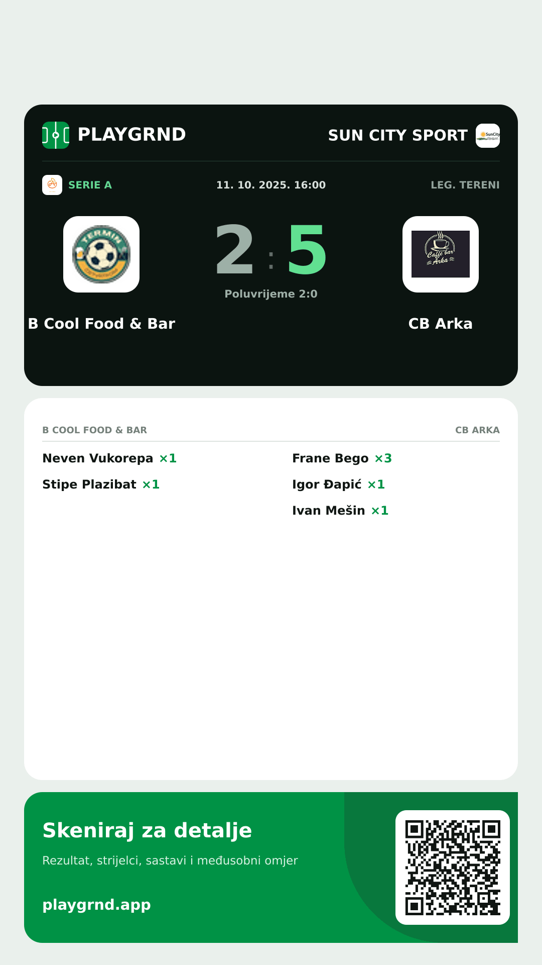 Story slika: B Cool Food & Bar 2:5 CB Arka