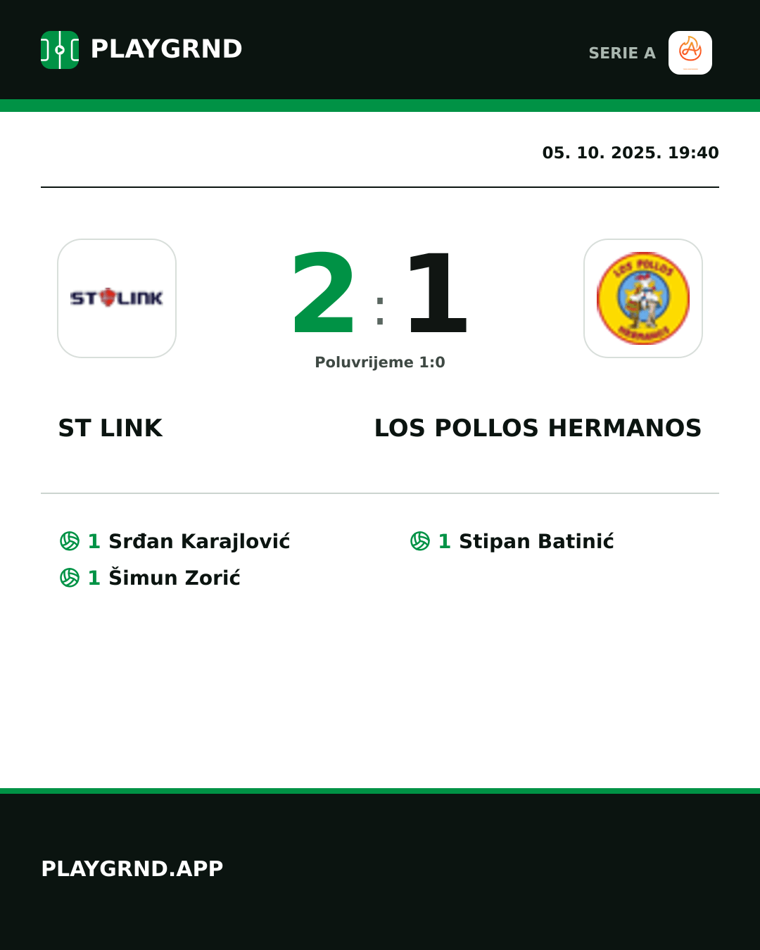 Instagram slika: ST Link 2:1 Los Pollos Hermanos