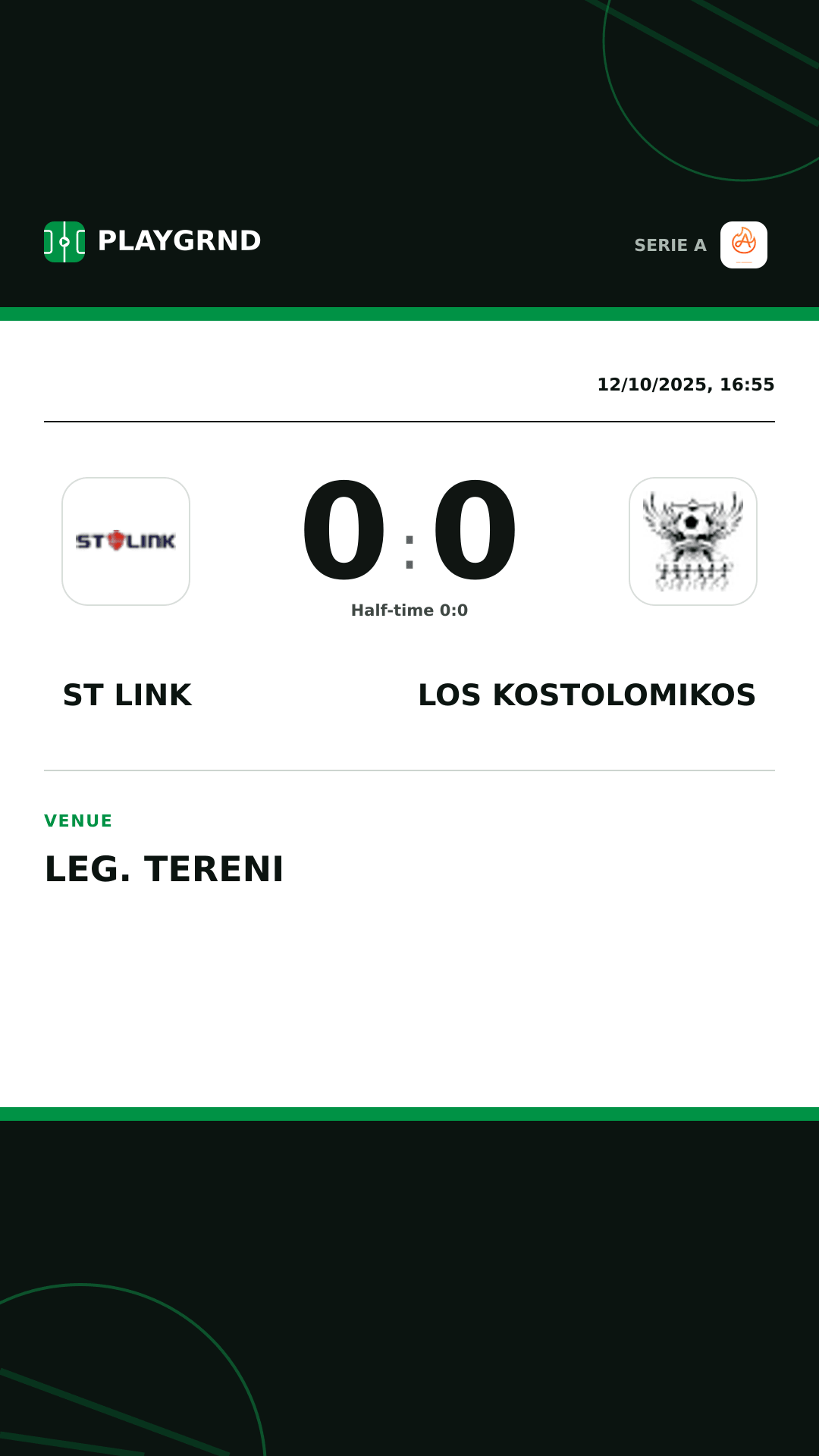 Instagram artwork: ST Link 0:0 Los Kostolomikos