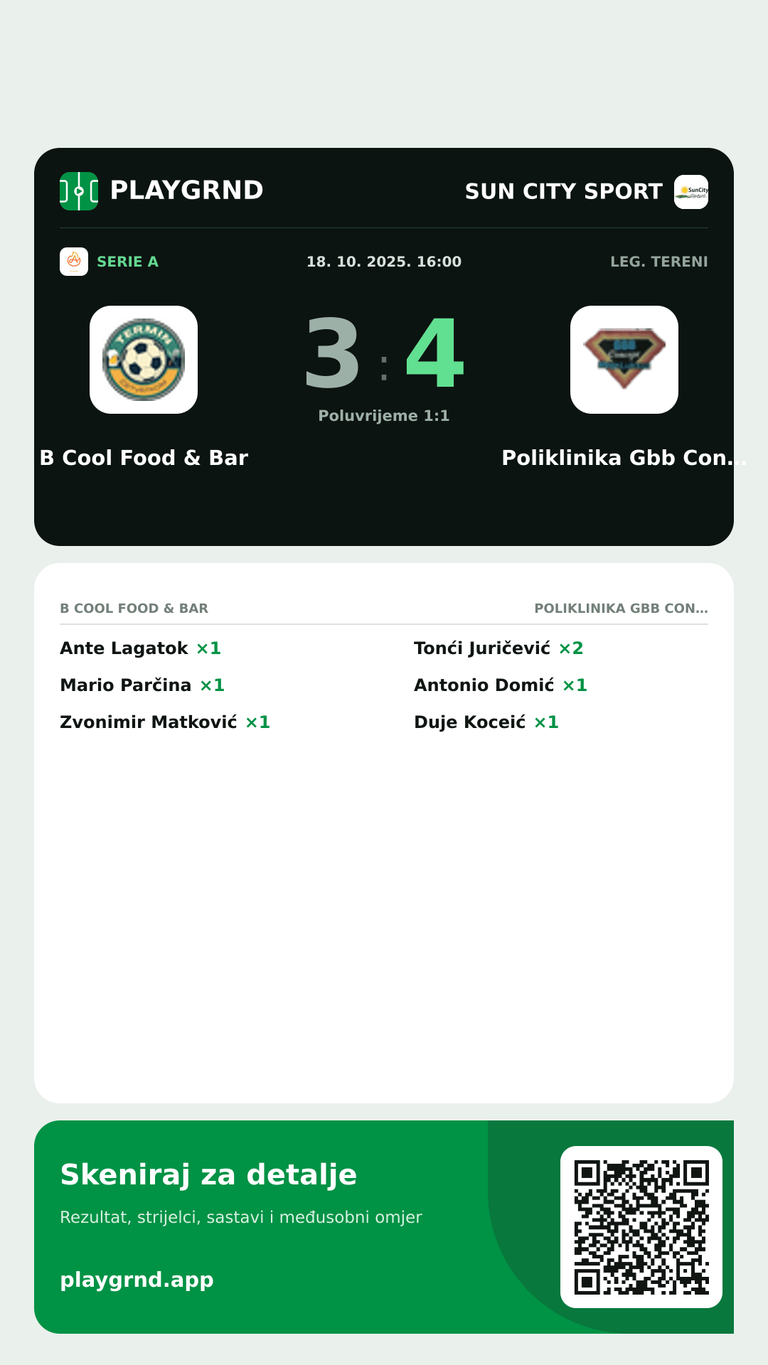Story slika: B Cool Food & Bar 3:4 Poliklinika Gbb Concept