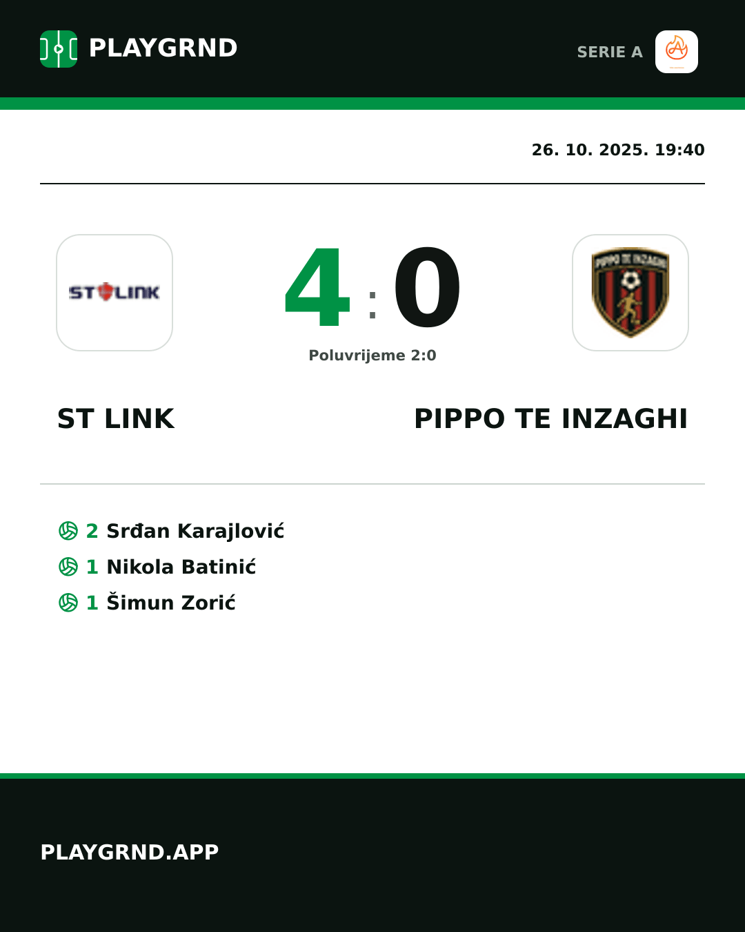 Instagram slika: ST Link 4:0 Pippo TE Inzaghi