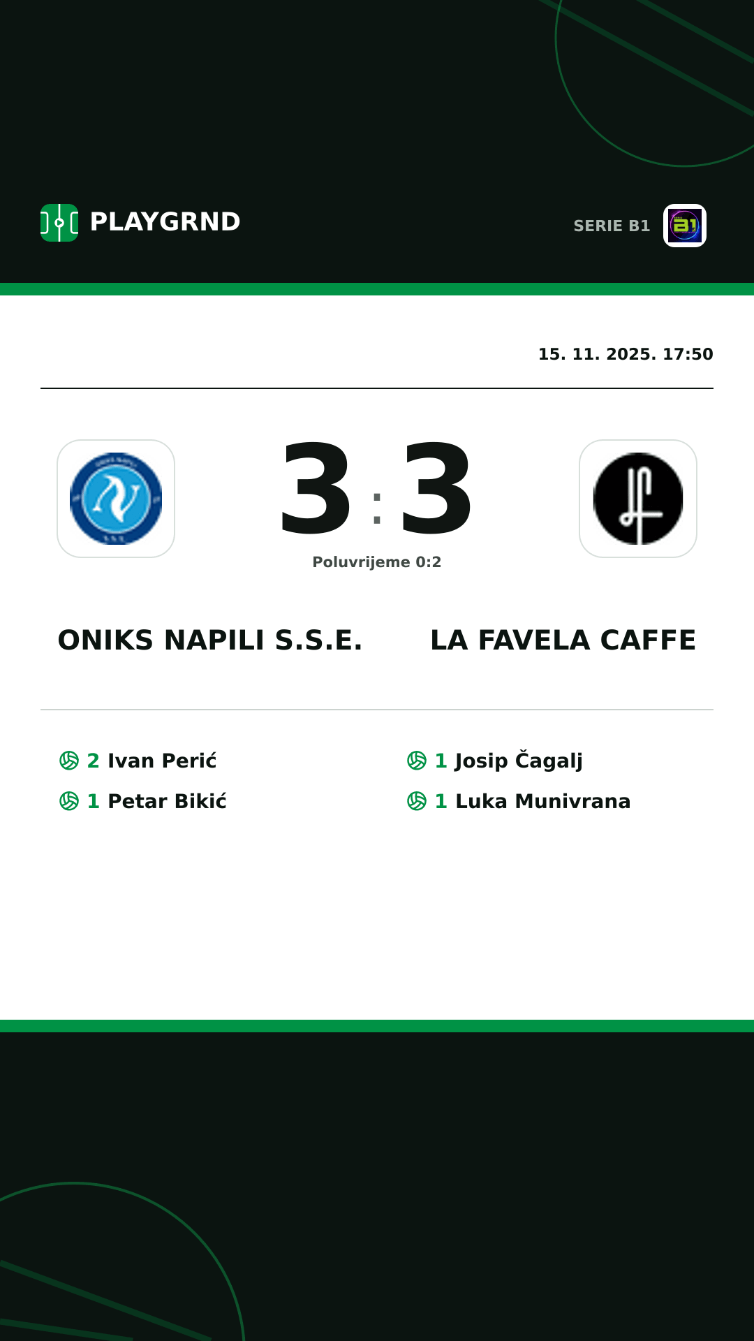 Instagram slika: Oniks Napili S.S.E. 3:3 LA Favela Caffe