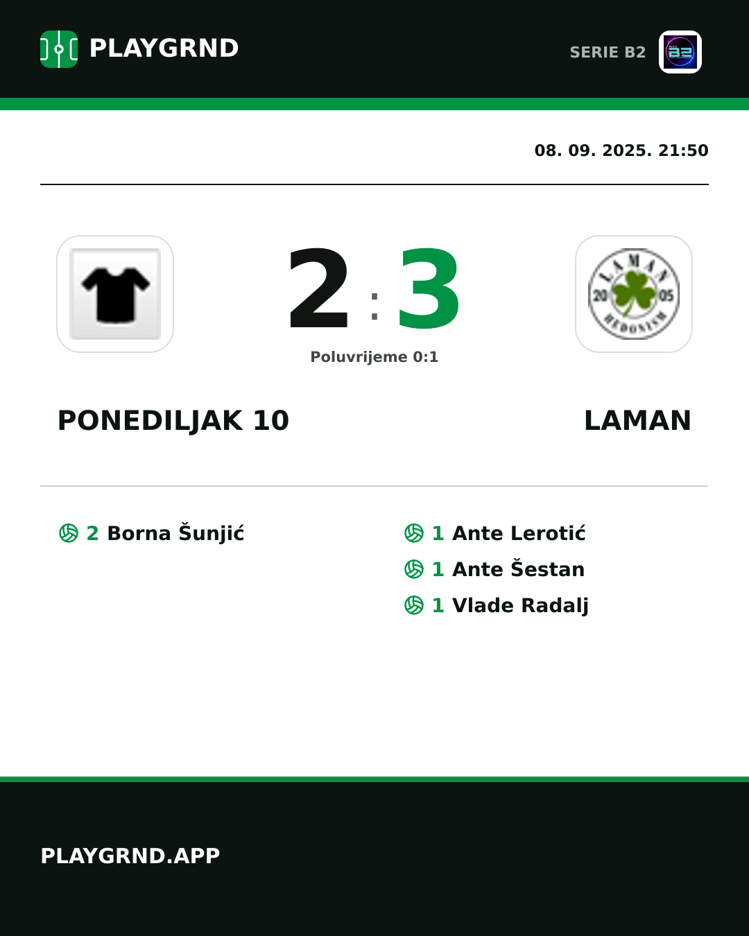 Instagram slika: Ponediljak 10 2:3 Laman
