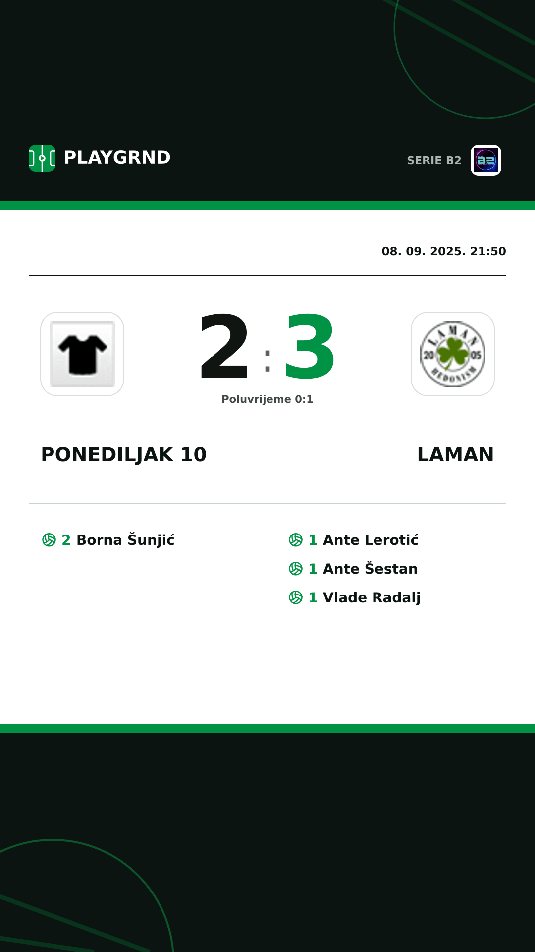 Instagram slika: Ponediljak 10 2:3 Laman