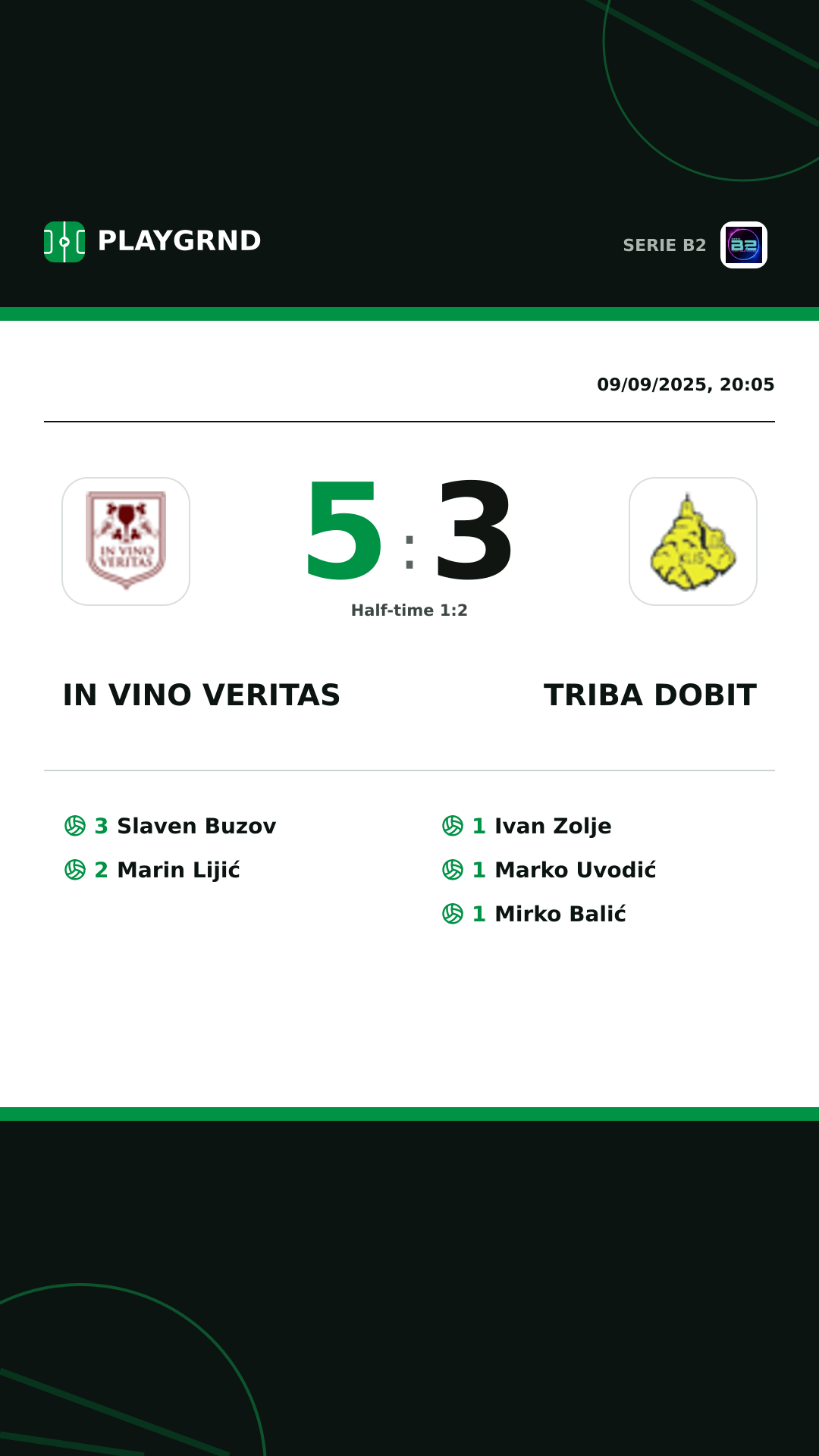 Instagram artwork: IN Vino Veritas 5:3 Triba Dobit