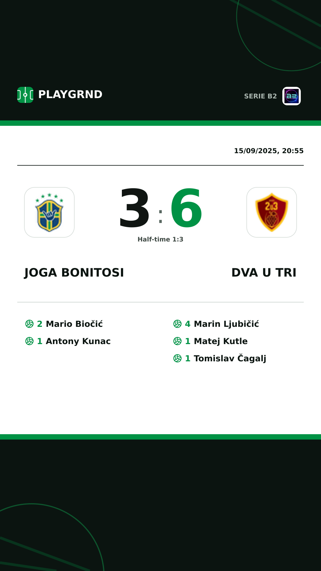 Instagram artwork: Joga Bonitosi 3:6 Dva U Tri