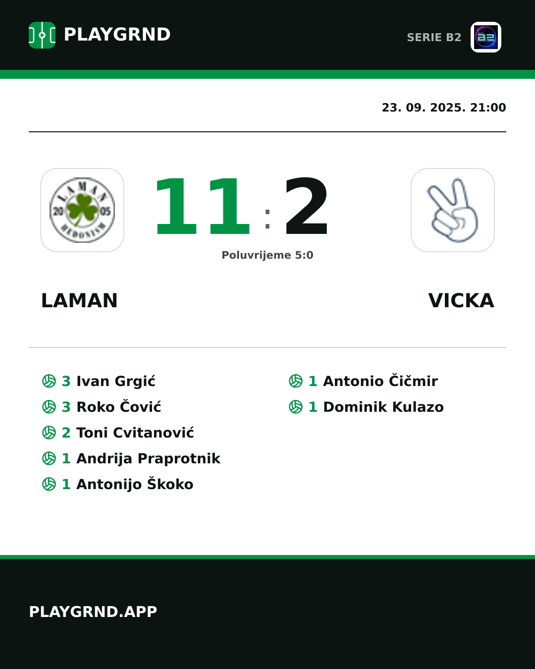 Instagram slika: Laman 11:2 Vicka