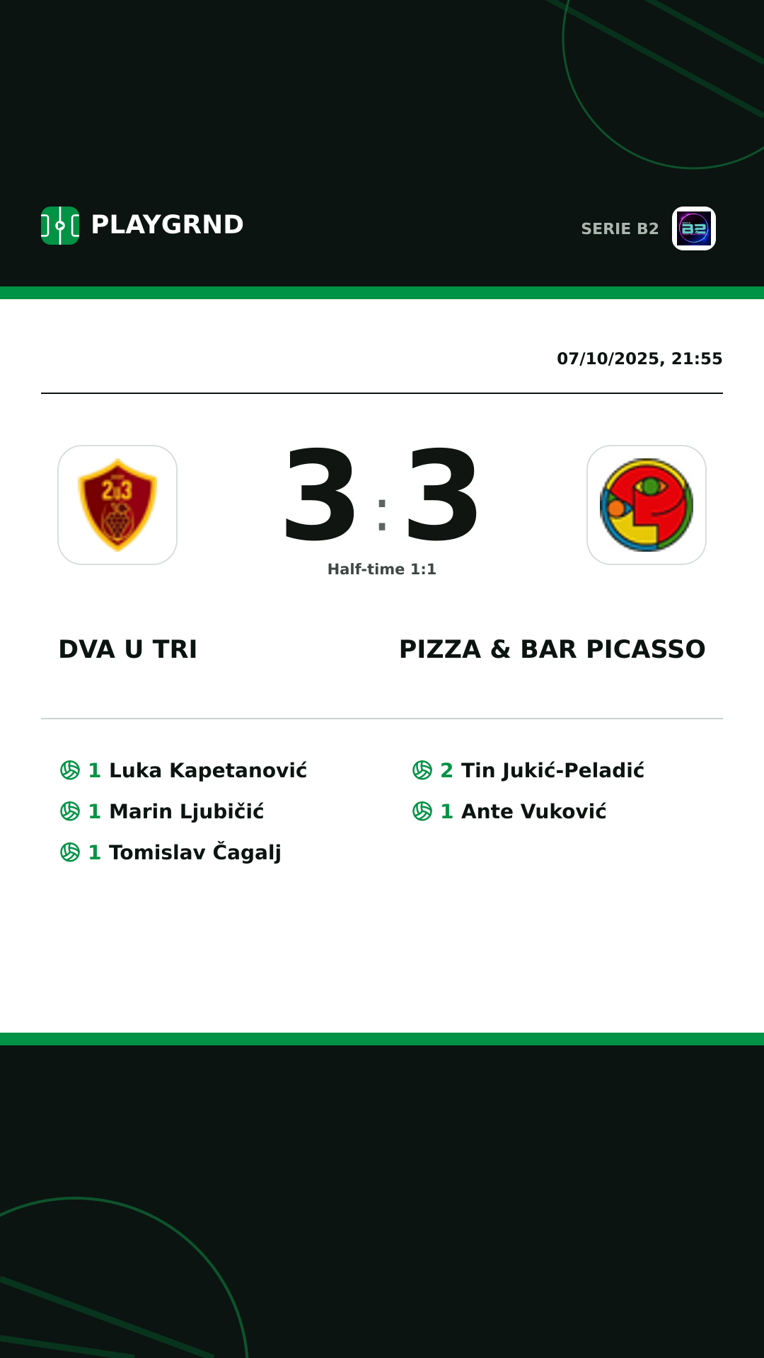 Instagram artwork: Dva U Tri 3:3 Pizza & Bar Picasso