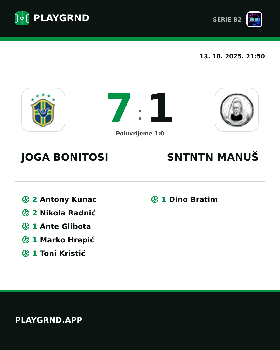 Instagram slika: Joga Bonitosi 7:1 Sntntn Manuš