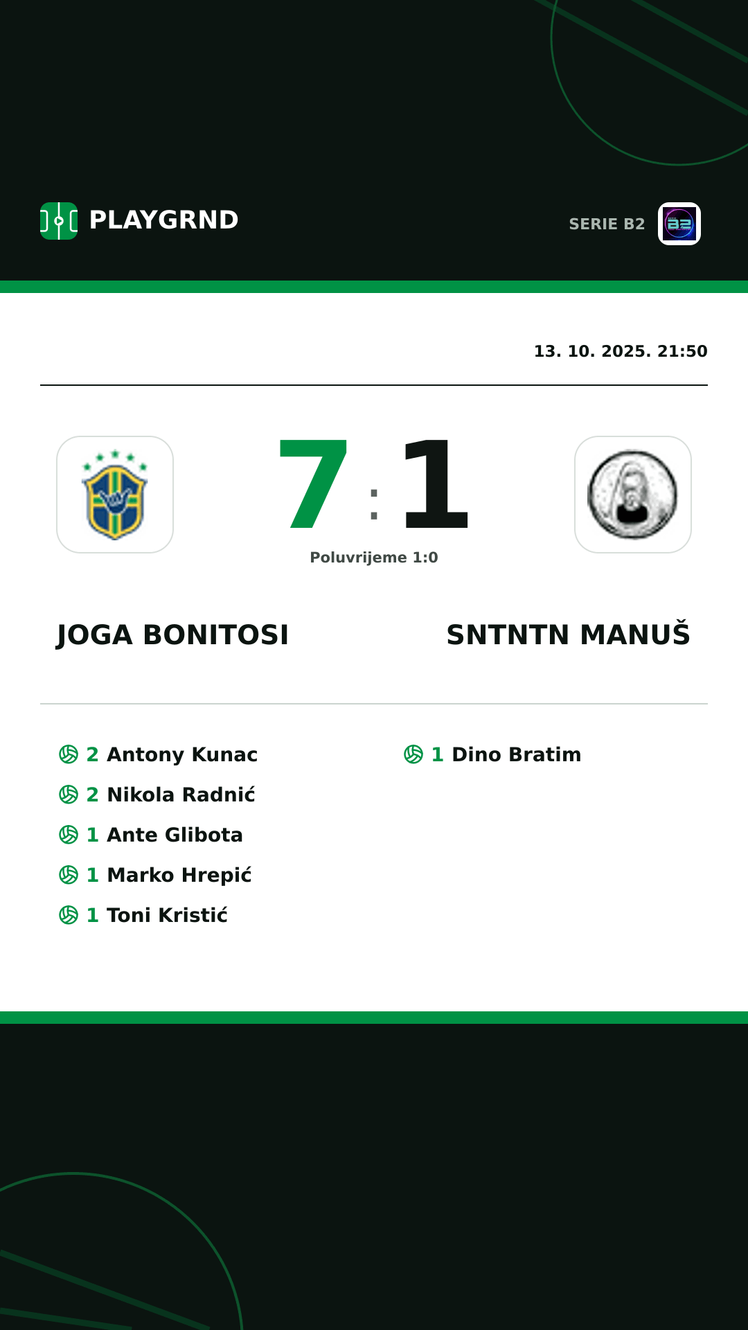 Instagram slika: Joga Bonitosi 7:1 Sntntn Manuš