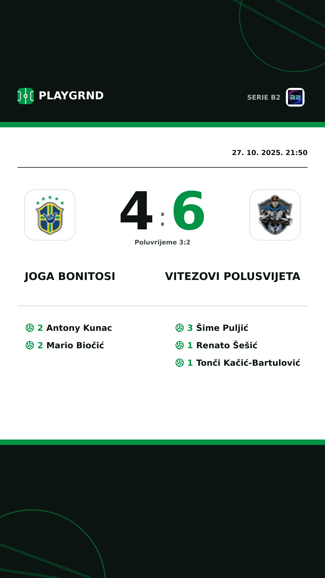 Instagram slika: Joga Bonitosi 4:6 Vitezovi Polusvijeta