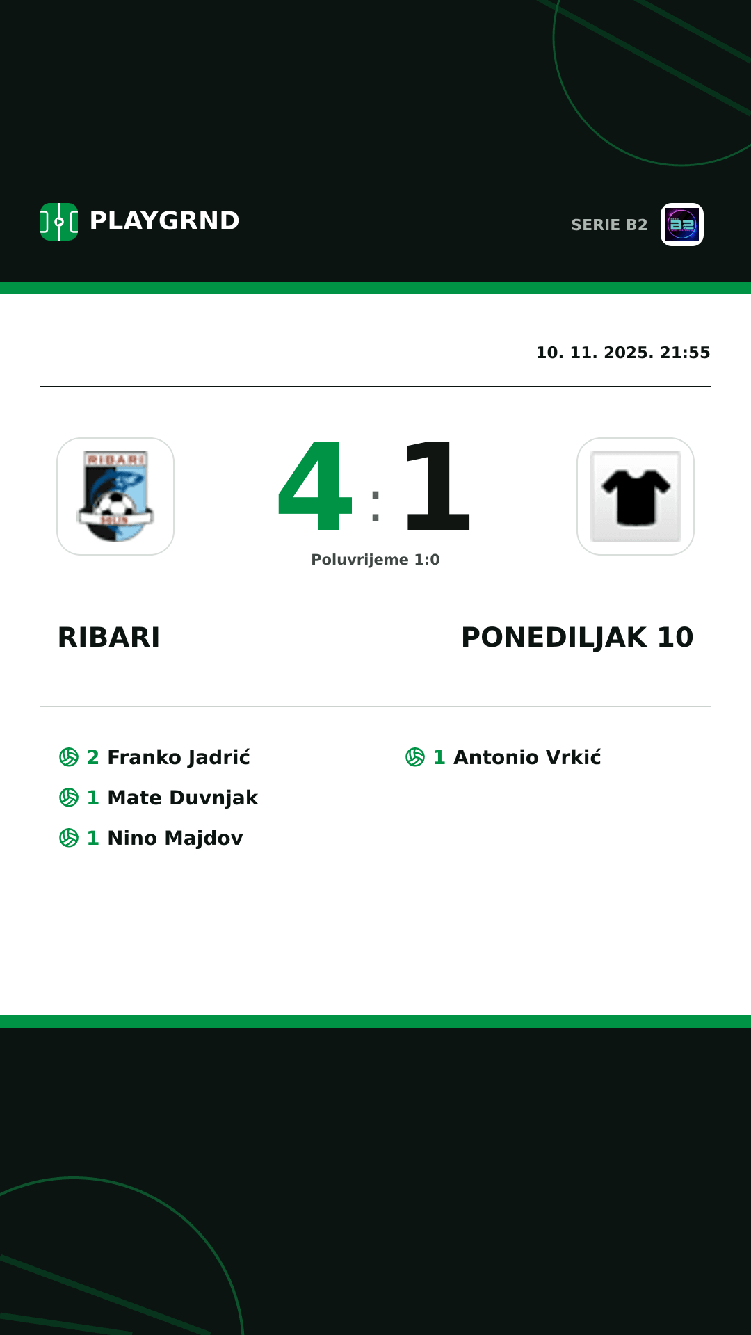 Instagram slika: Ribari 4:1 Ponediljak 10