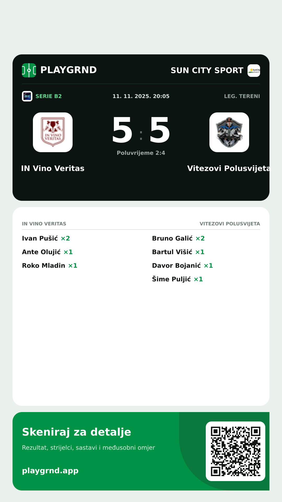 Story slika: IN Vino Veritas 5:5 Vitezovi Polusvijeta