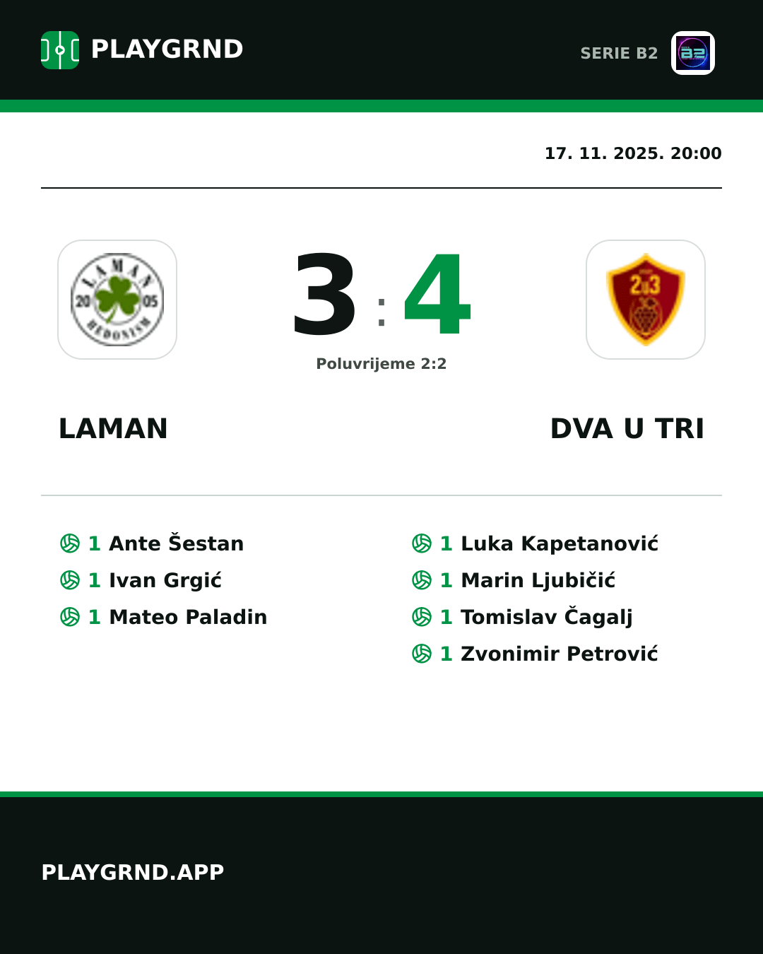 Instagram slika: Laman 3:4 Dva U Tri