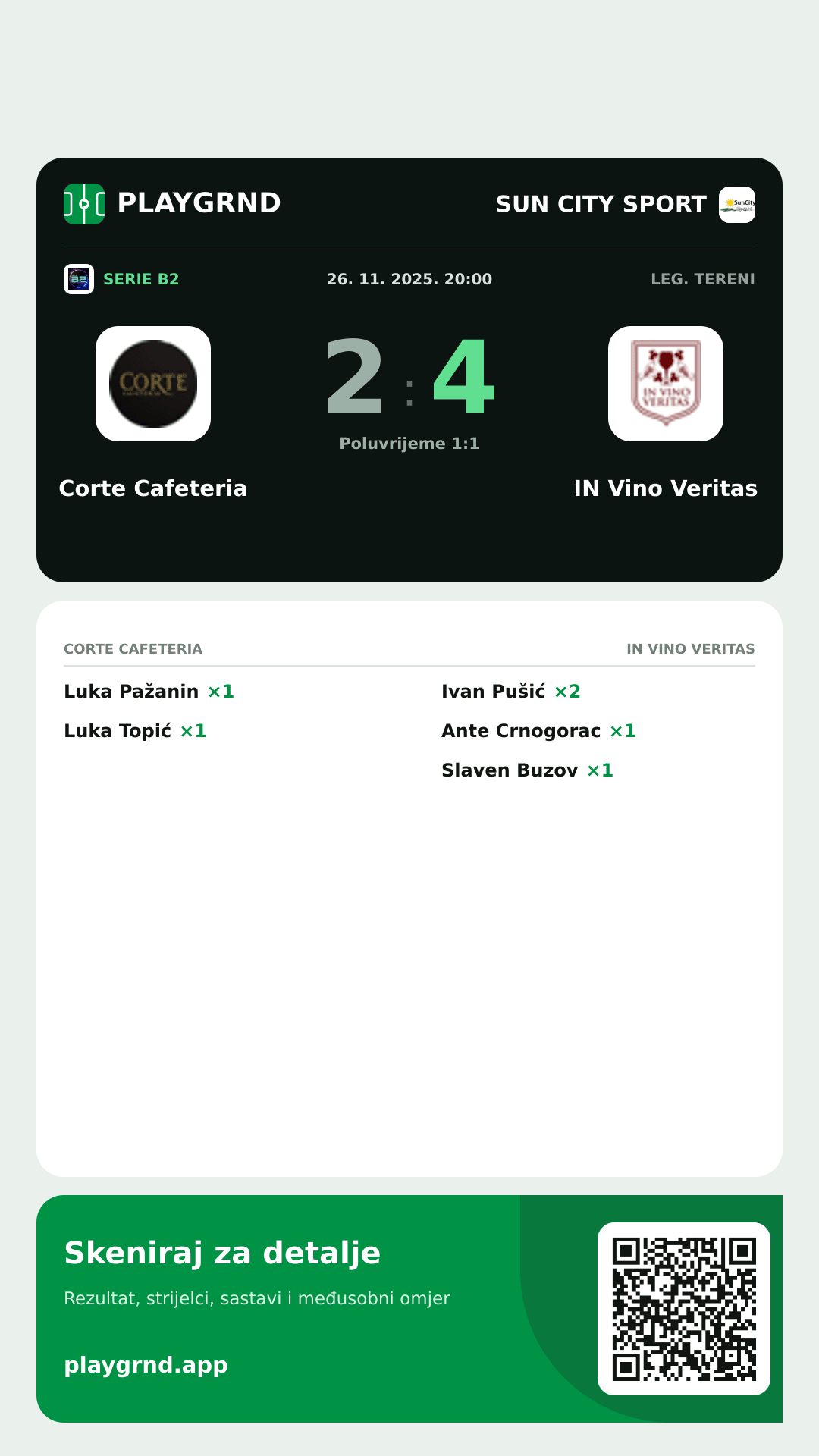 Story slika: Corte Cafeteria 2:4 IN Vino Veritas