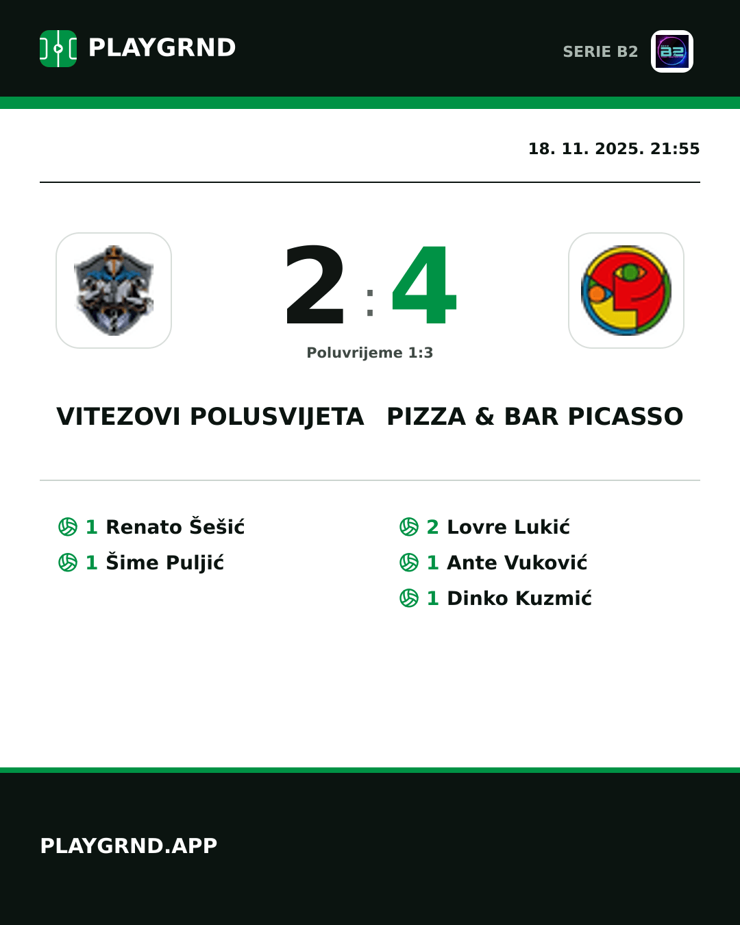 Instagram slika: Vitezovi Polusvijeta 2:4 Pizza & Bar Picasso