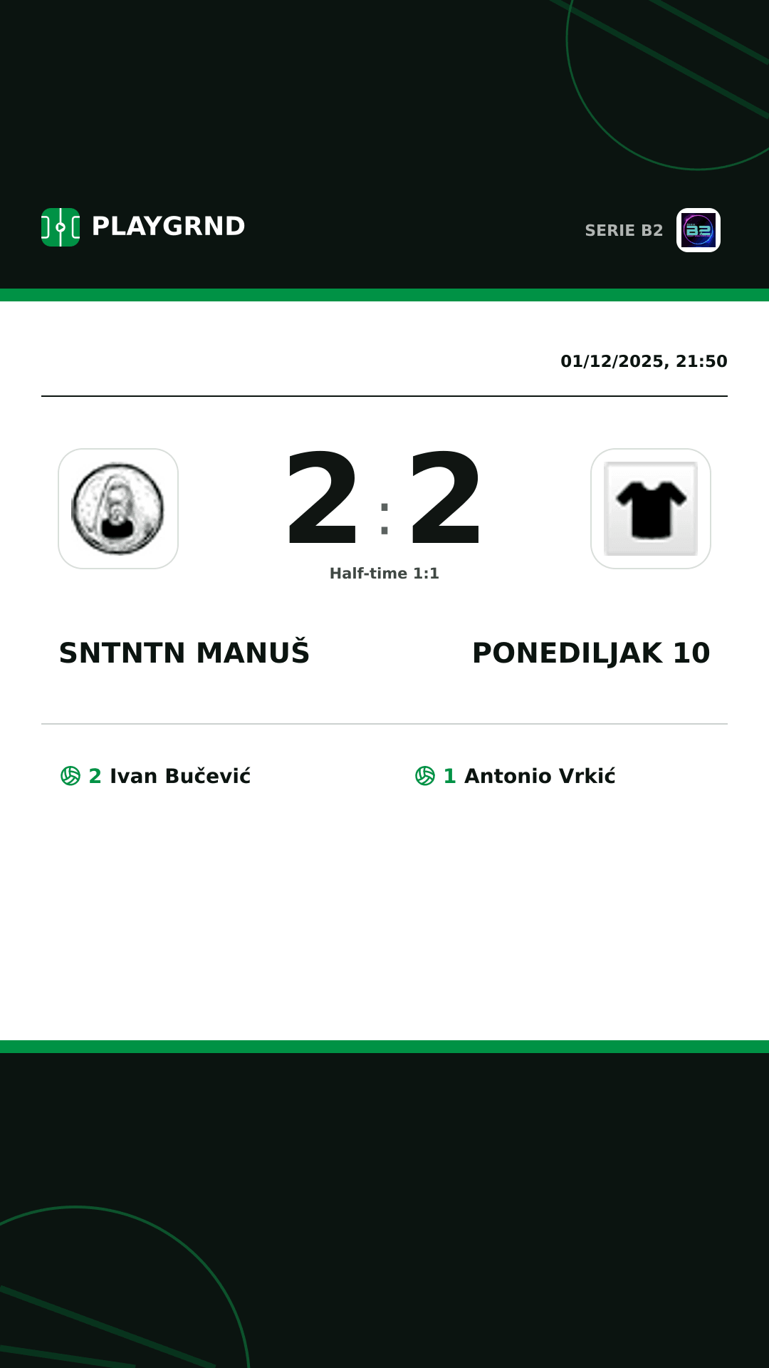 Instagram artwork: Sntntn Manuš 2:2 Ponediljak 10