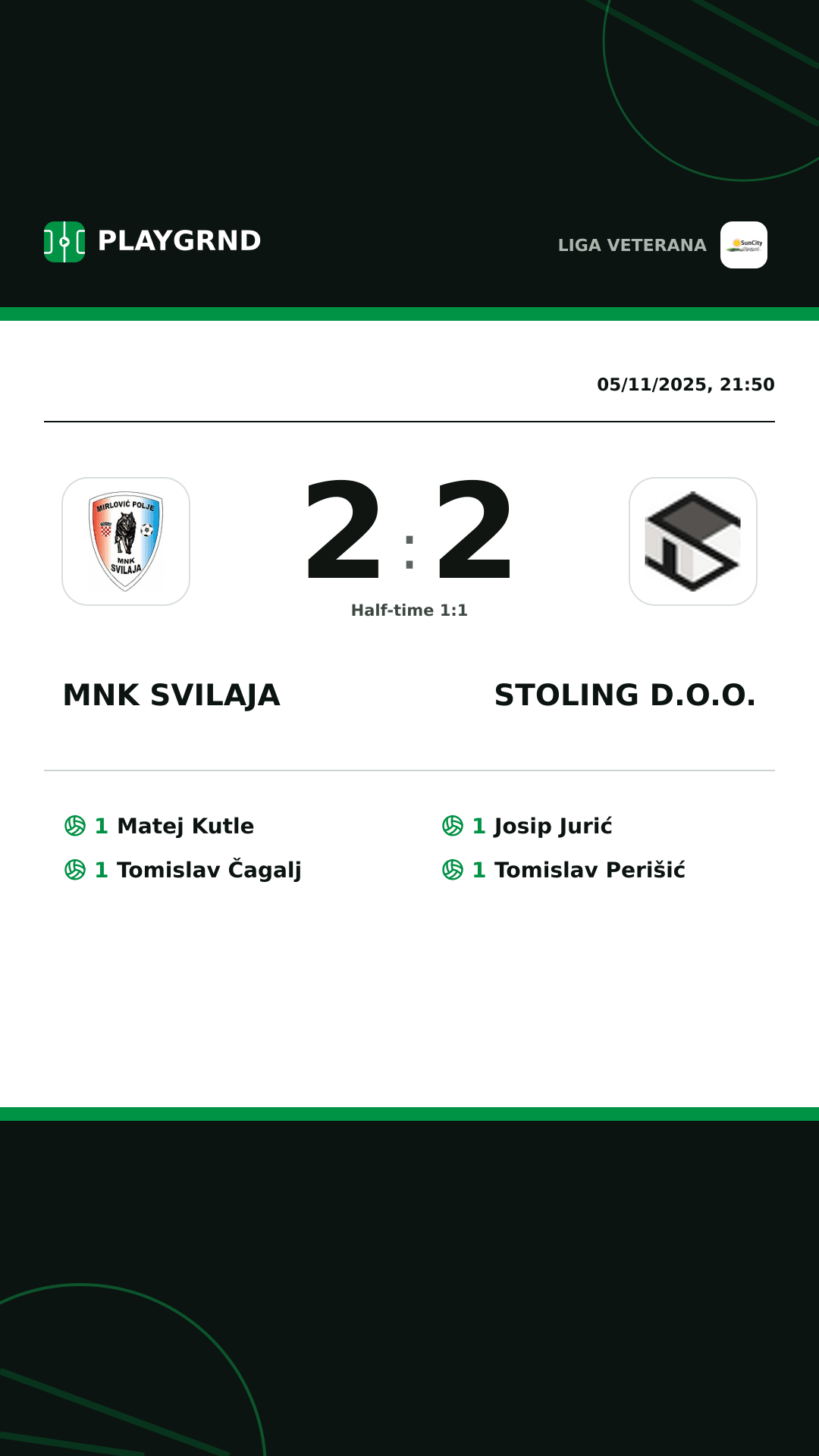 Instagram artwork: MNK Svilaja 2:2 Stoling D.O.O.