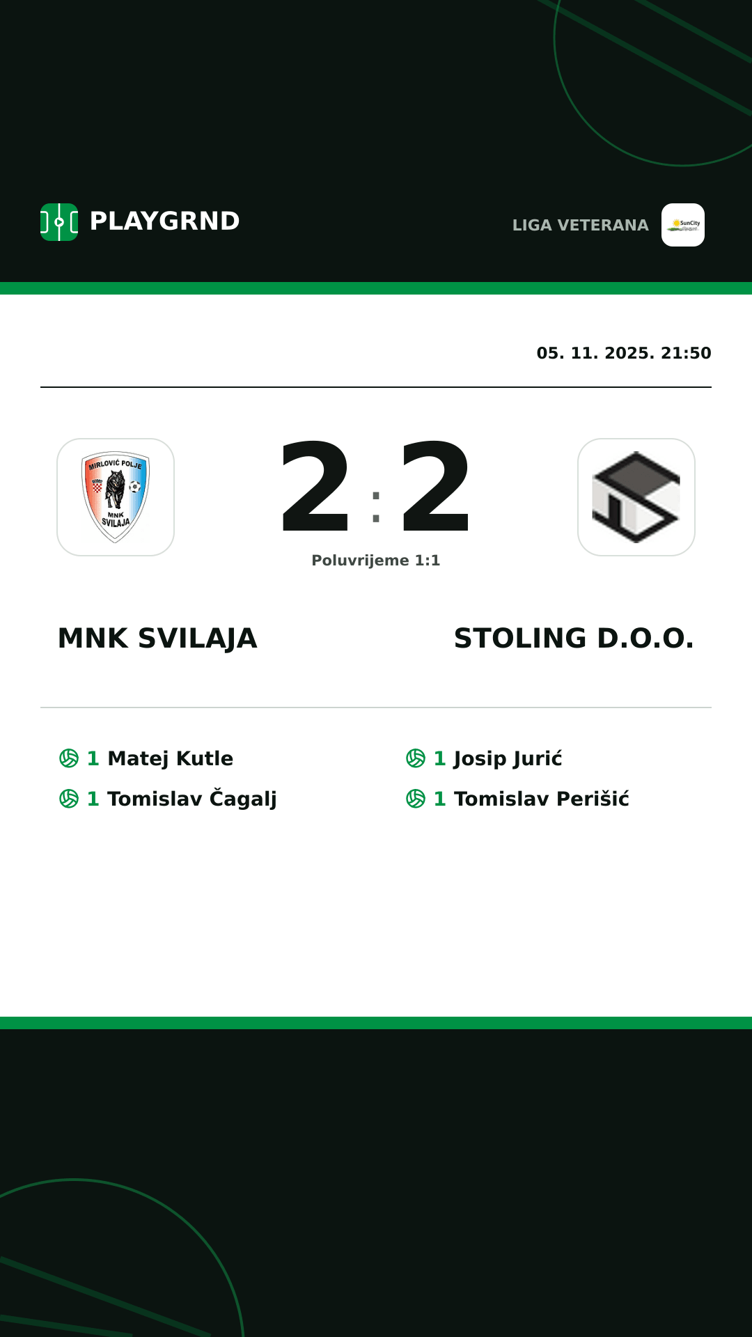 Instagram slika: MNK Svilaja 2:2 Stoling D.O.O.