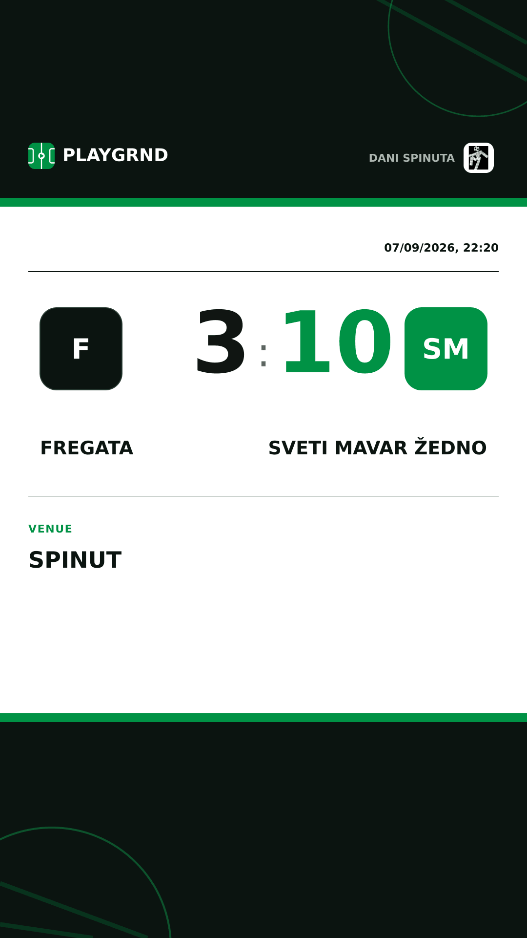 Instagram artwork: Fregata vs Sveti Mavar Žedno