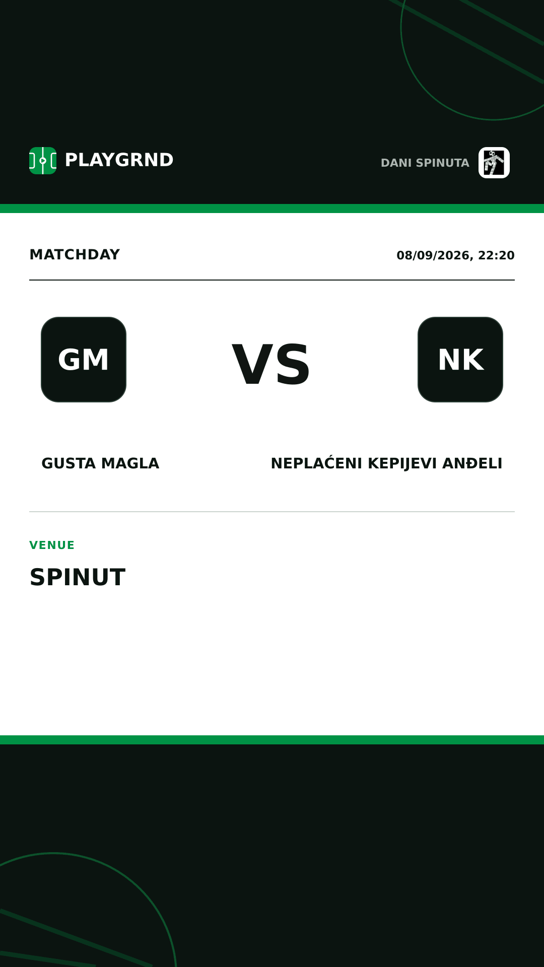 Instagram artwork: Gusta magla vs Neplaćeni Kepijevi Anđeli