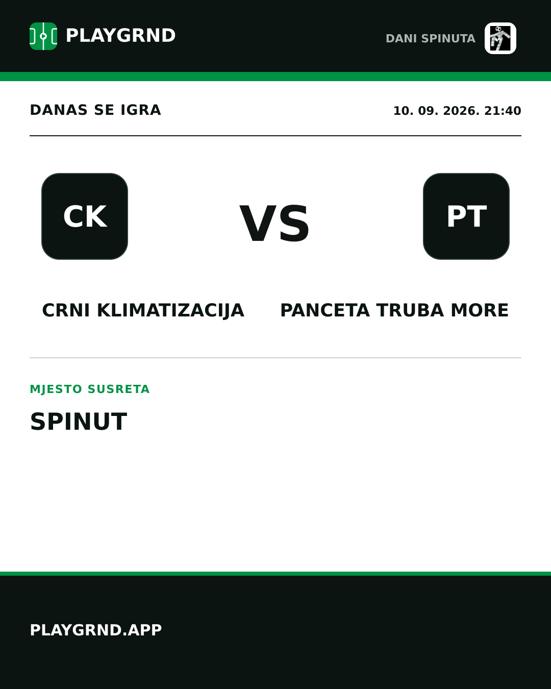 Instagram slika: Crni Klimatizacija vs Panceta Truba More