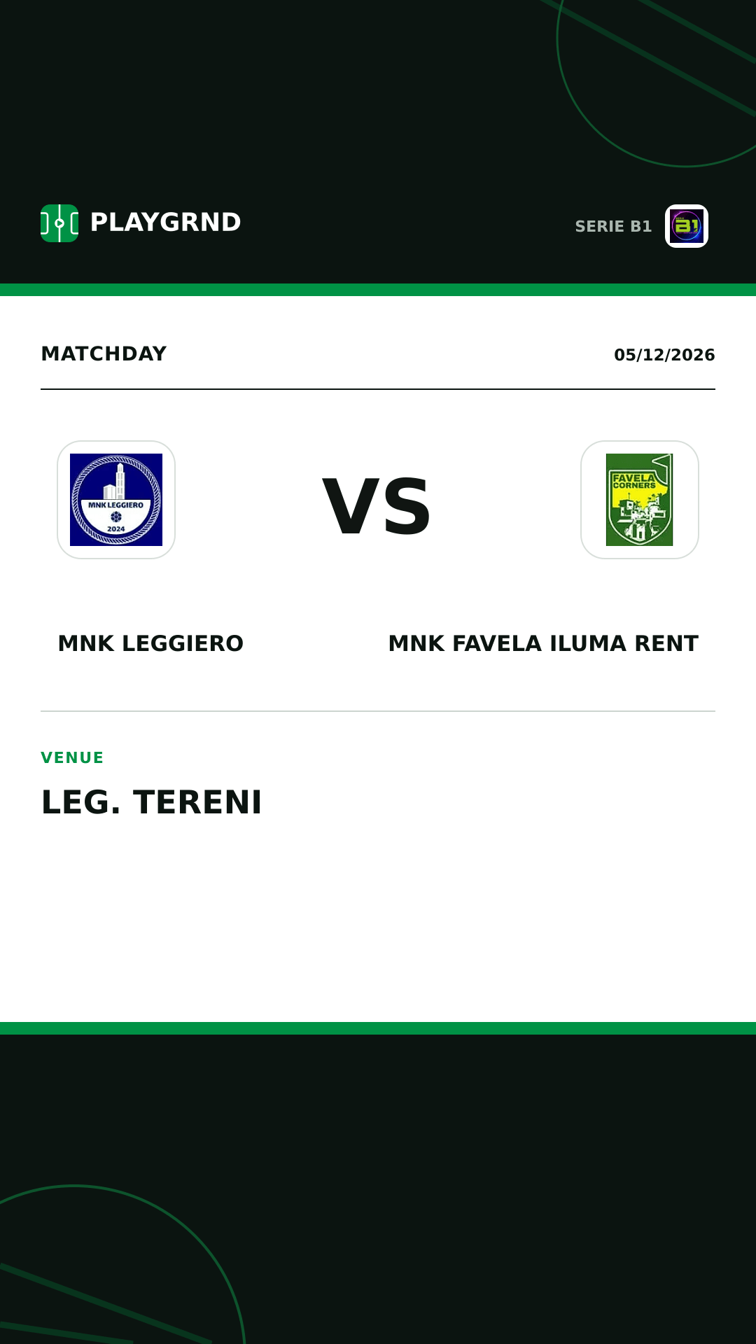 Instagram artwork: MNK Leggiero vs MNK Favela Iluma Rent