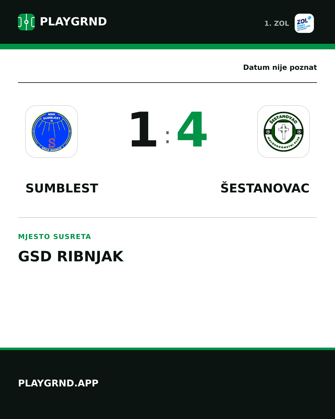 Instagram slika: Sumblest 1:4 Šestanovac