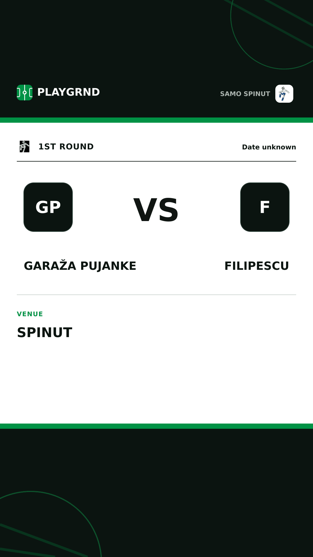 Instagram artwork: Garaža Pujanke vs Filipescu