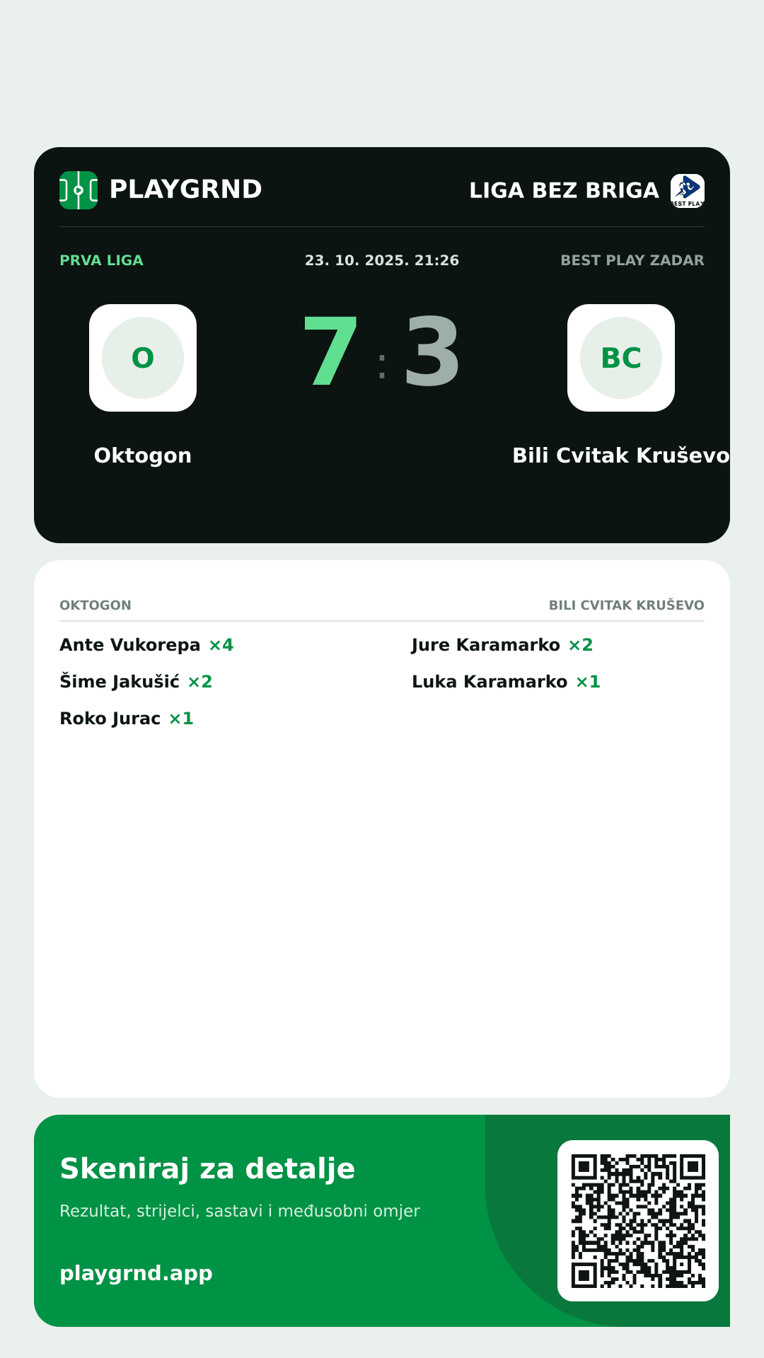 Story slika: Oktogon 7:3 Bili Cvitak Kruševo