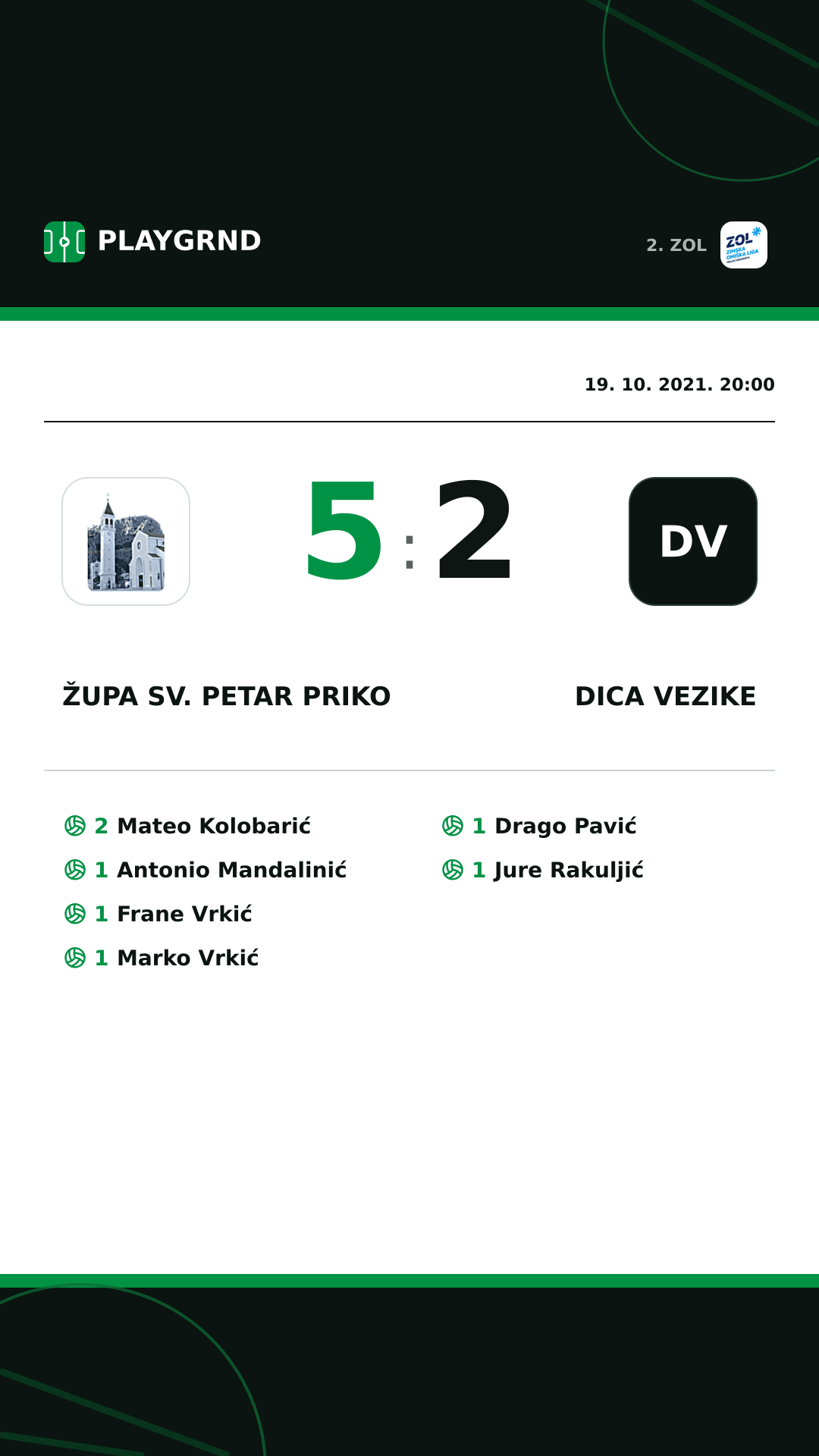 Instagram slika: Župa Sv. Petar Priko 5:2 Dica Vezike