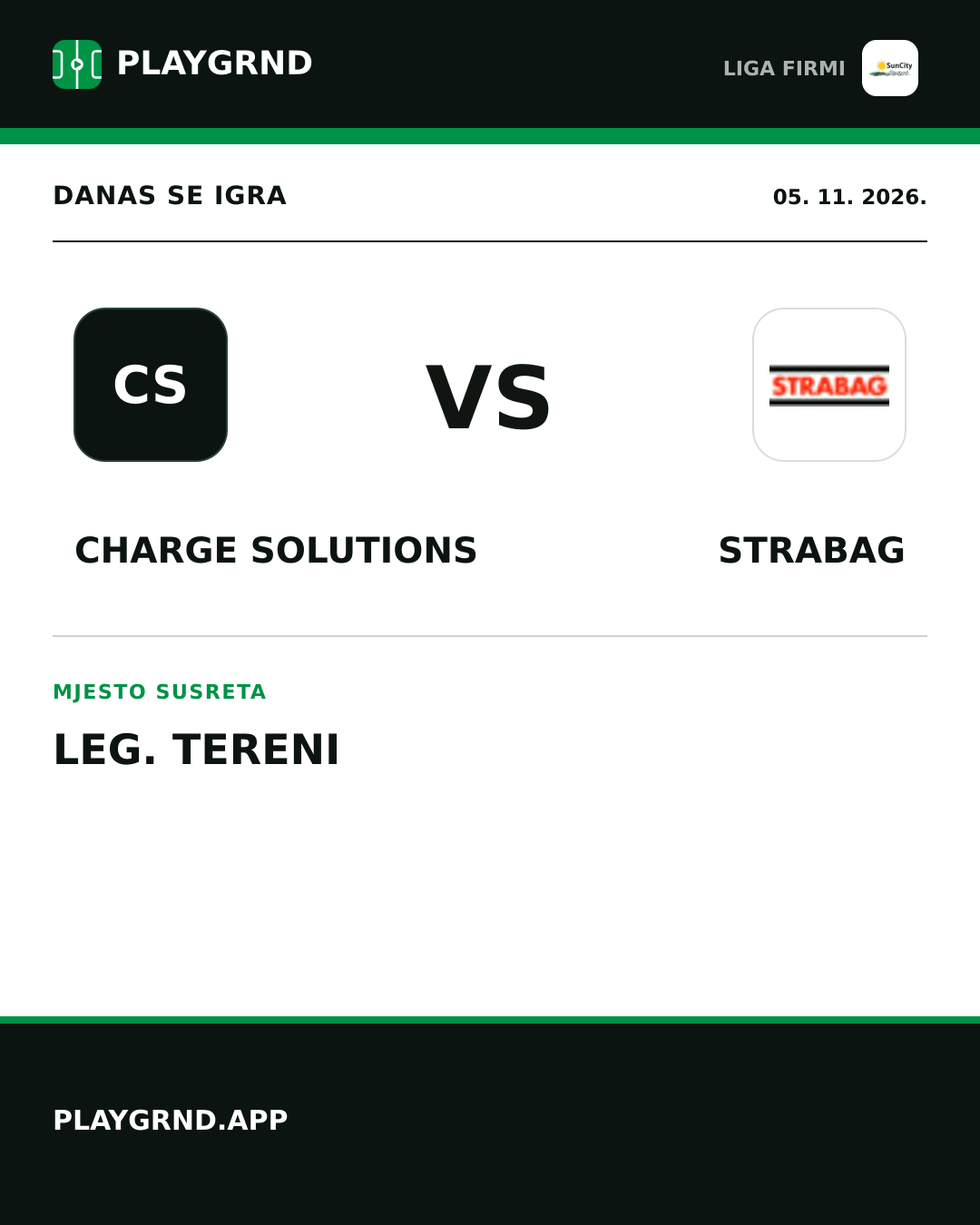 Instagram slika: Charge Solutions vs Strabag