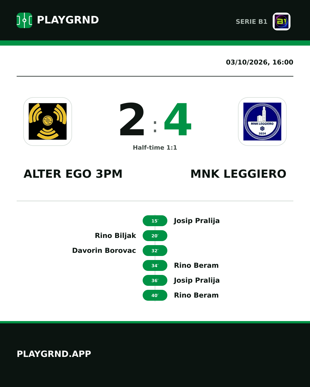 Instagram artwork: Alter Ego 3PM 2:4 MNK Leggiero