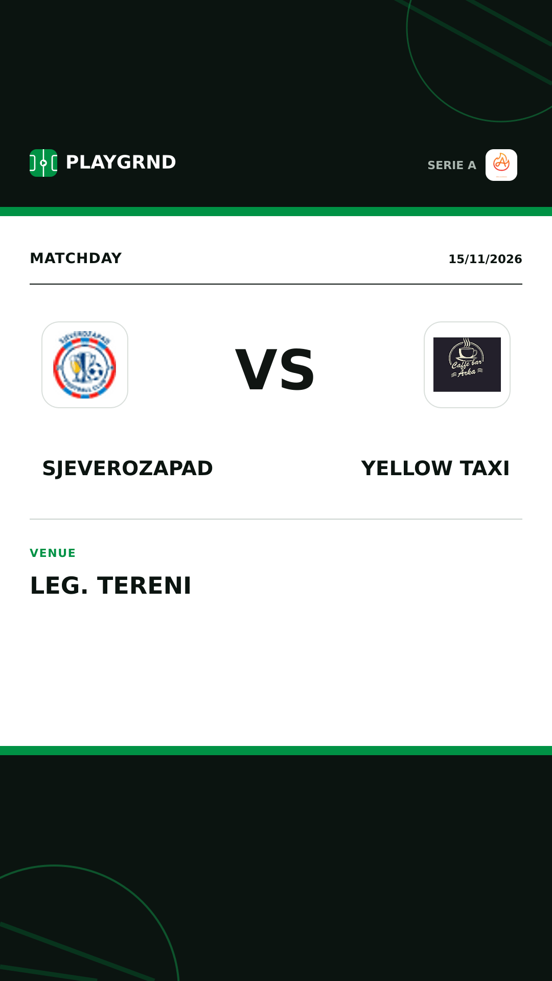 Instagram artwork: Sjeverozapad vs Yellow Taxi