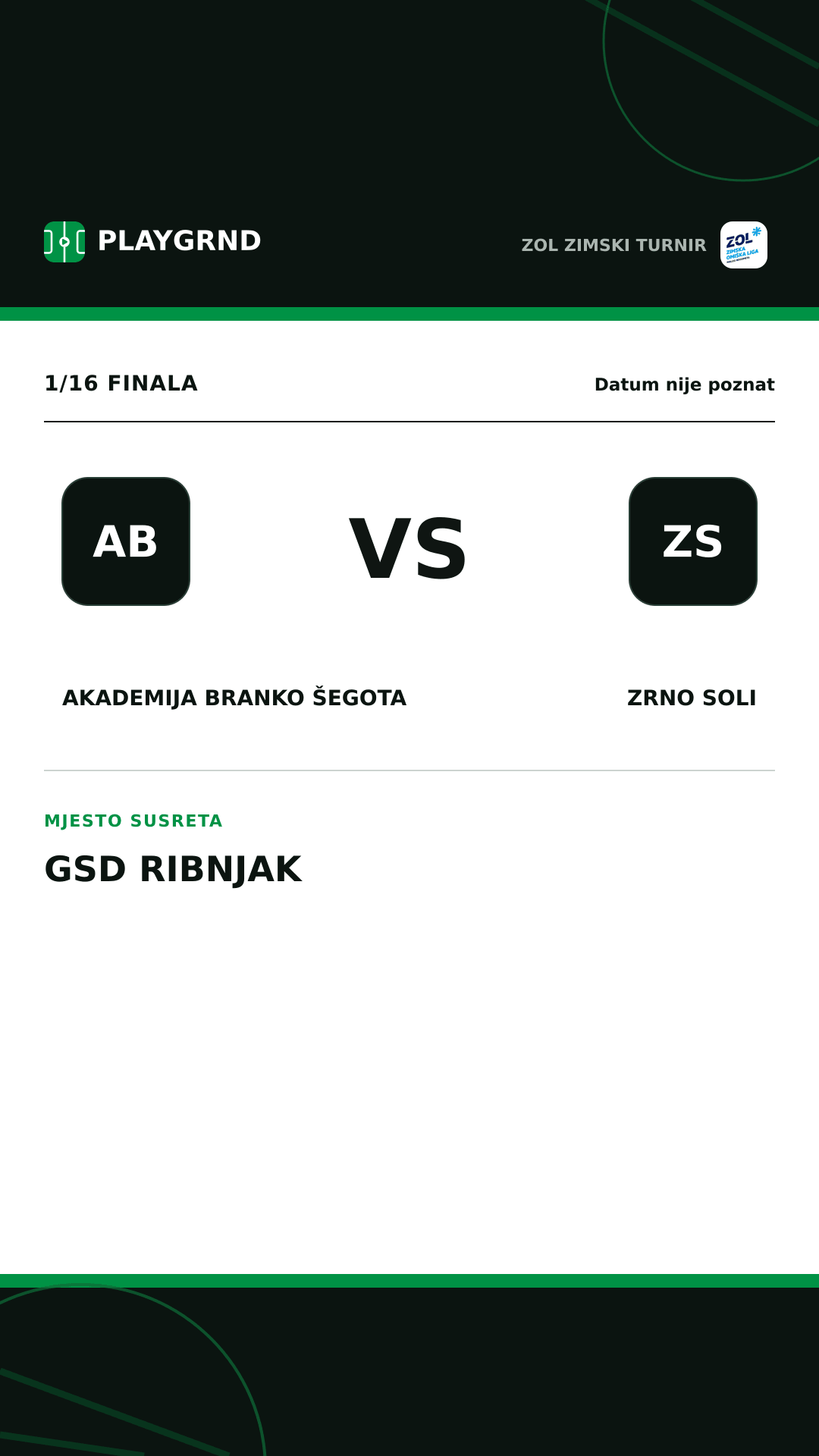 Instagram slika: Akademija Branko Šegota vs Zrno Soli