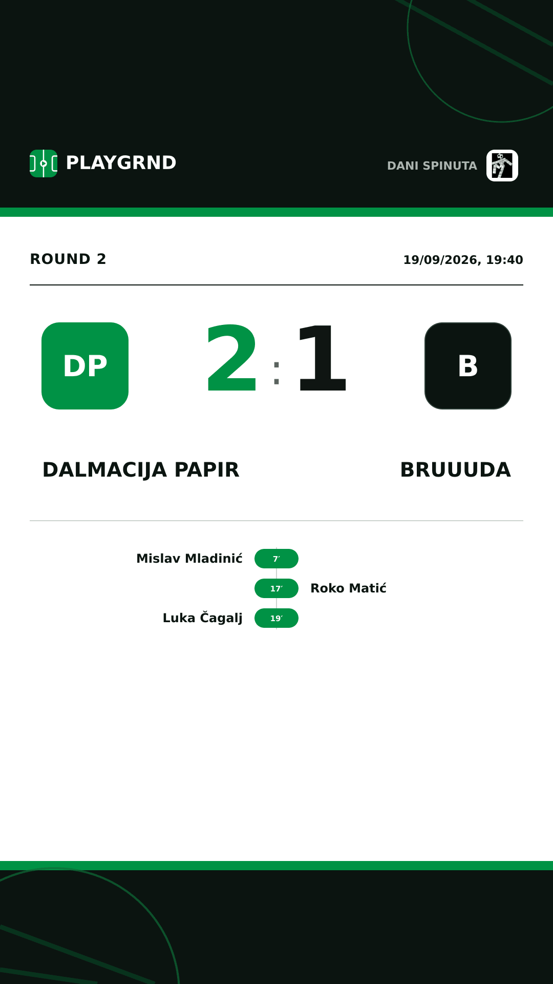 Instagram artwork: Dalmacija Papir 2:1 Bruuuda