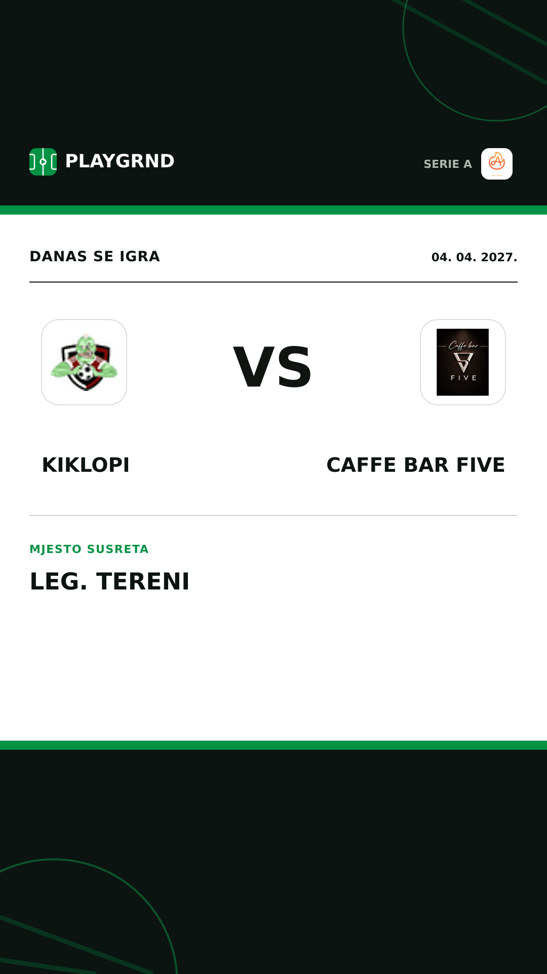 Instagram slika: Kiklopi vs Caffe Bar Five
