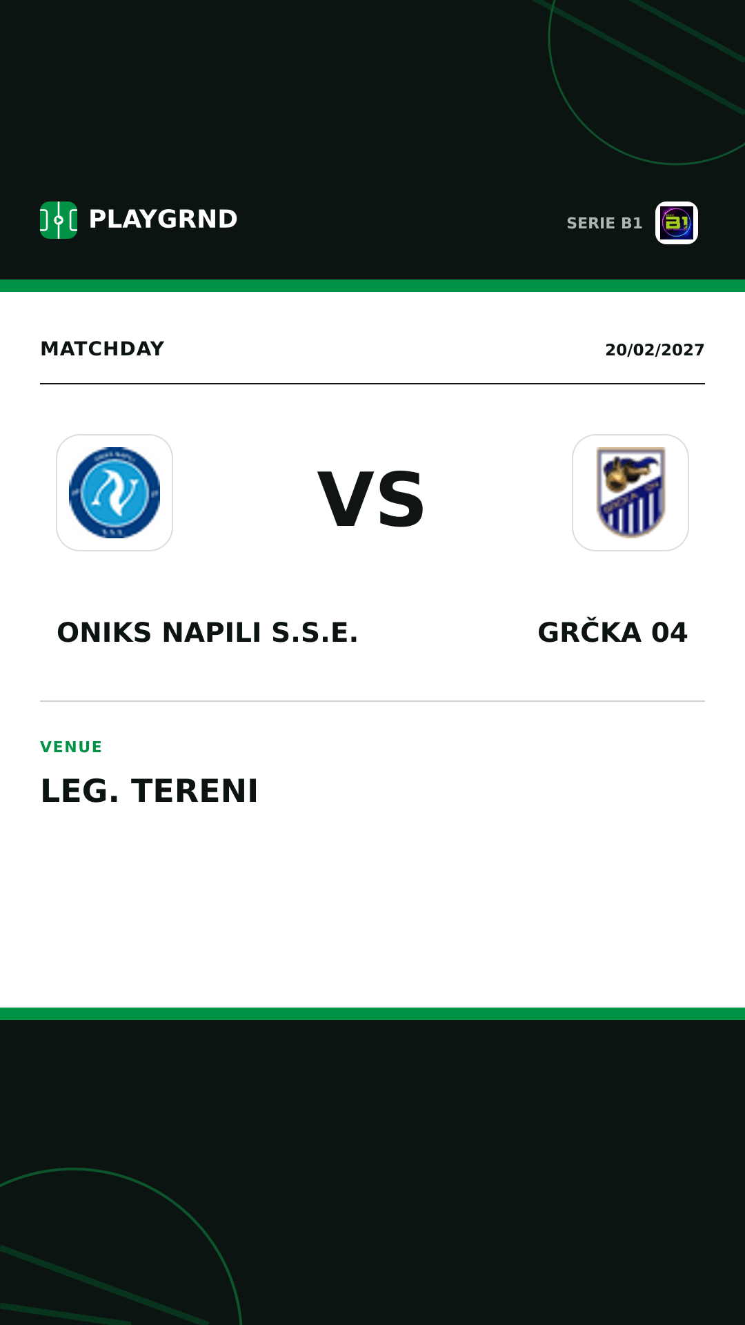 Instagram artwork: Oniks Napili S.S.E. vs Grčka 04