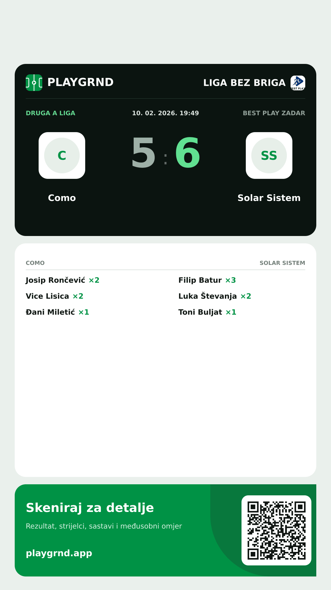 Story slika: Como 5:6 Solar Sistem