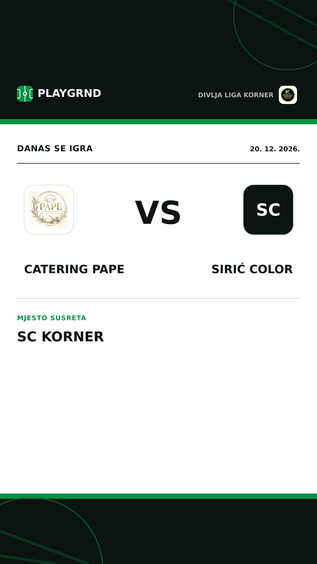 Instagram slika: Catering Pape vs Sirić Color