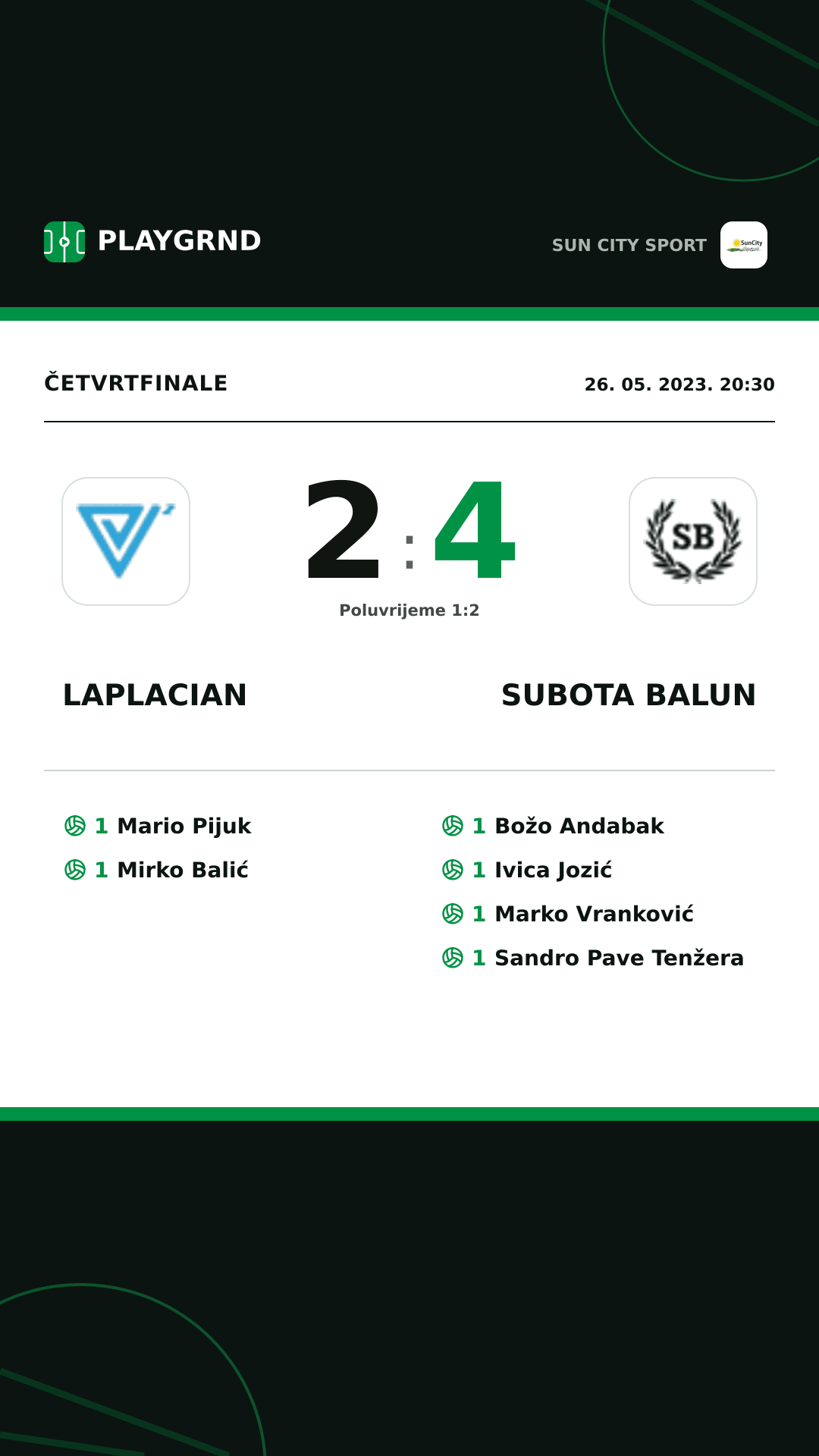 Instagram slika: Laplacian 2:4 Subota Balun