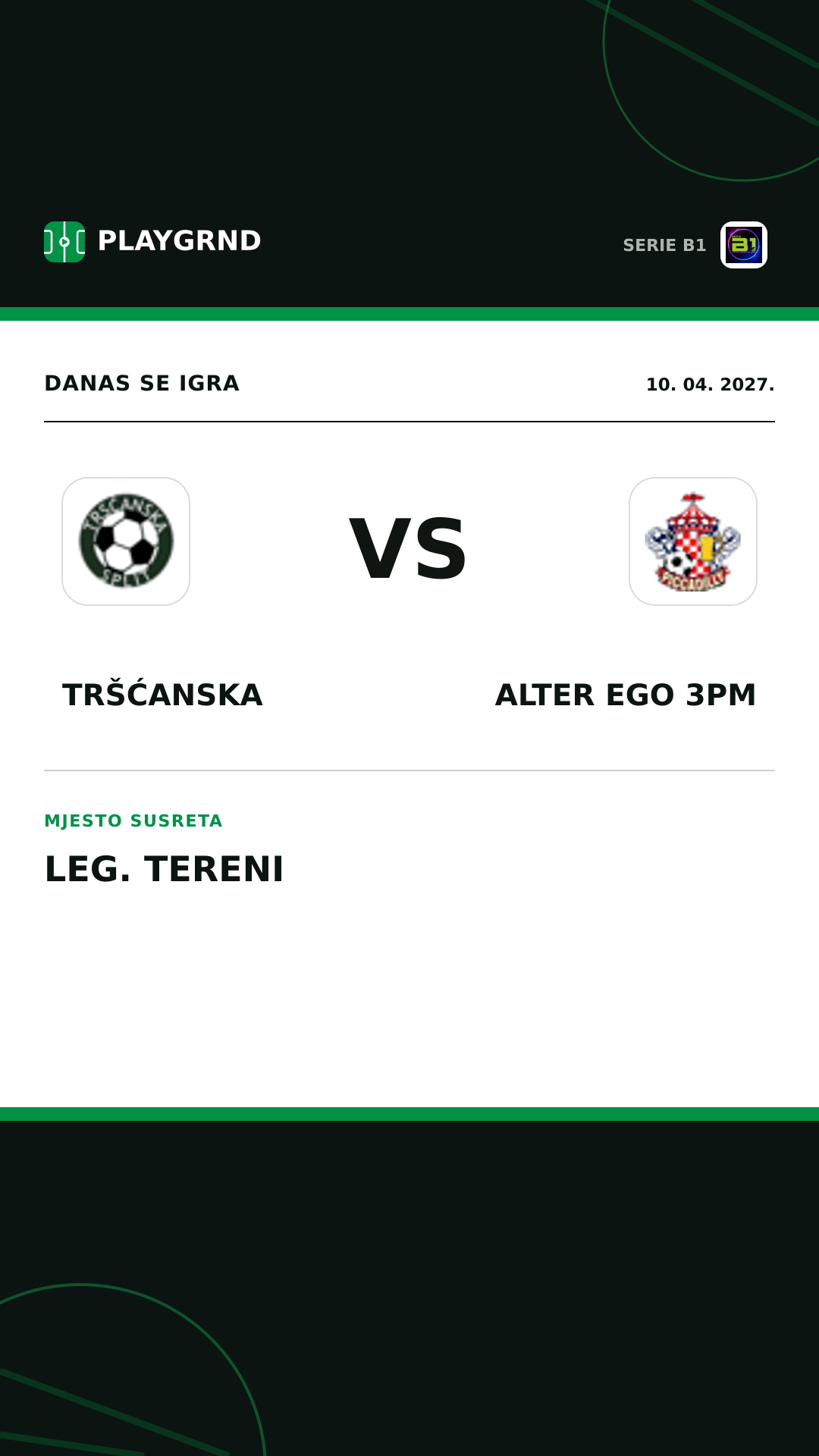 Instagram slika: Tršćanska vs Alter Ego 3PM