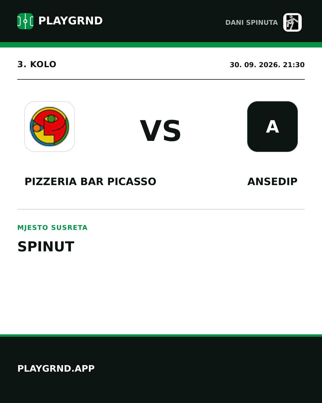 Instagram slika: Pizzeria Bar Picasso vs ANSEDIP