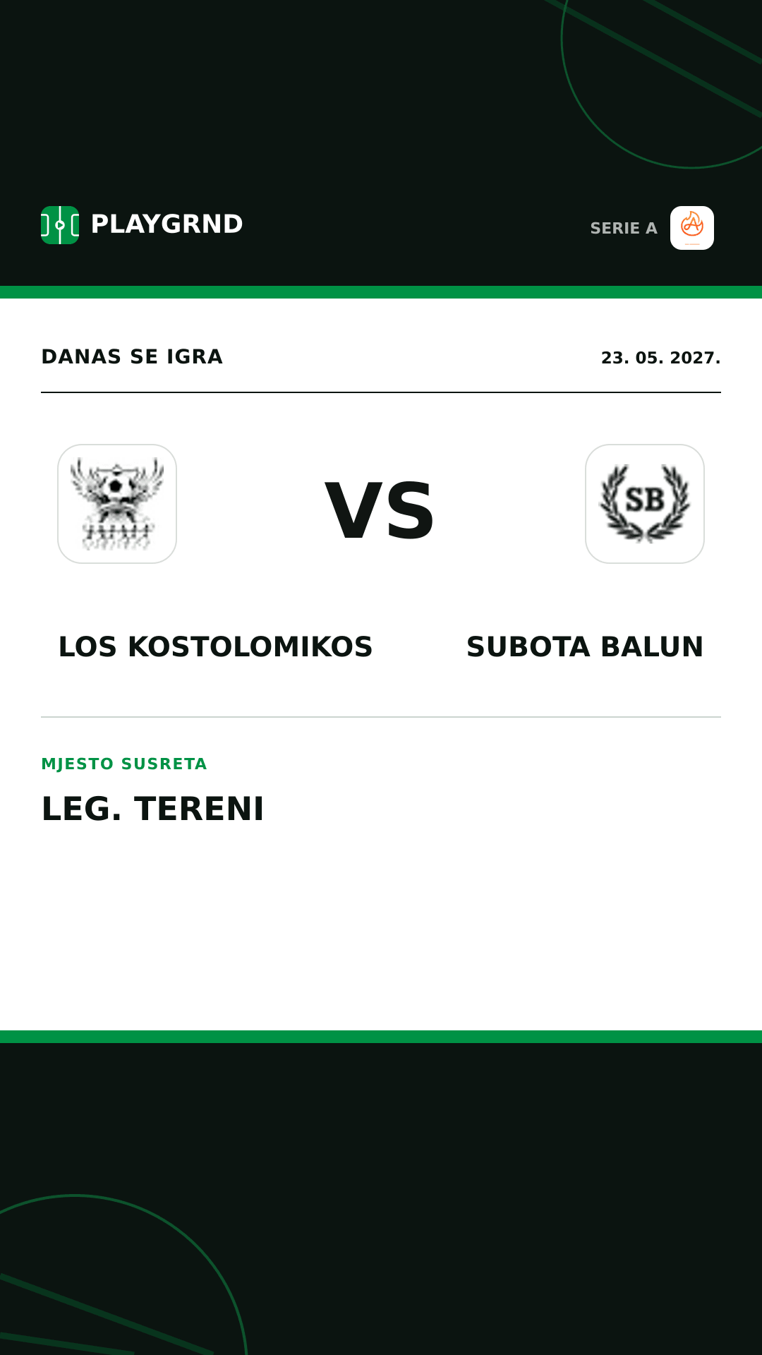 Instagram slika: Los Kostolomikos vs Subota Balun