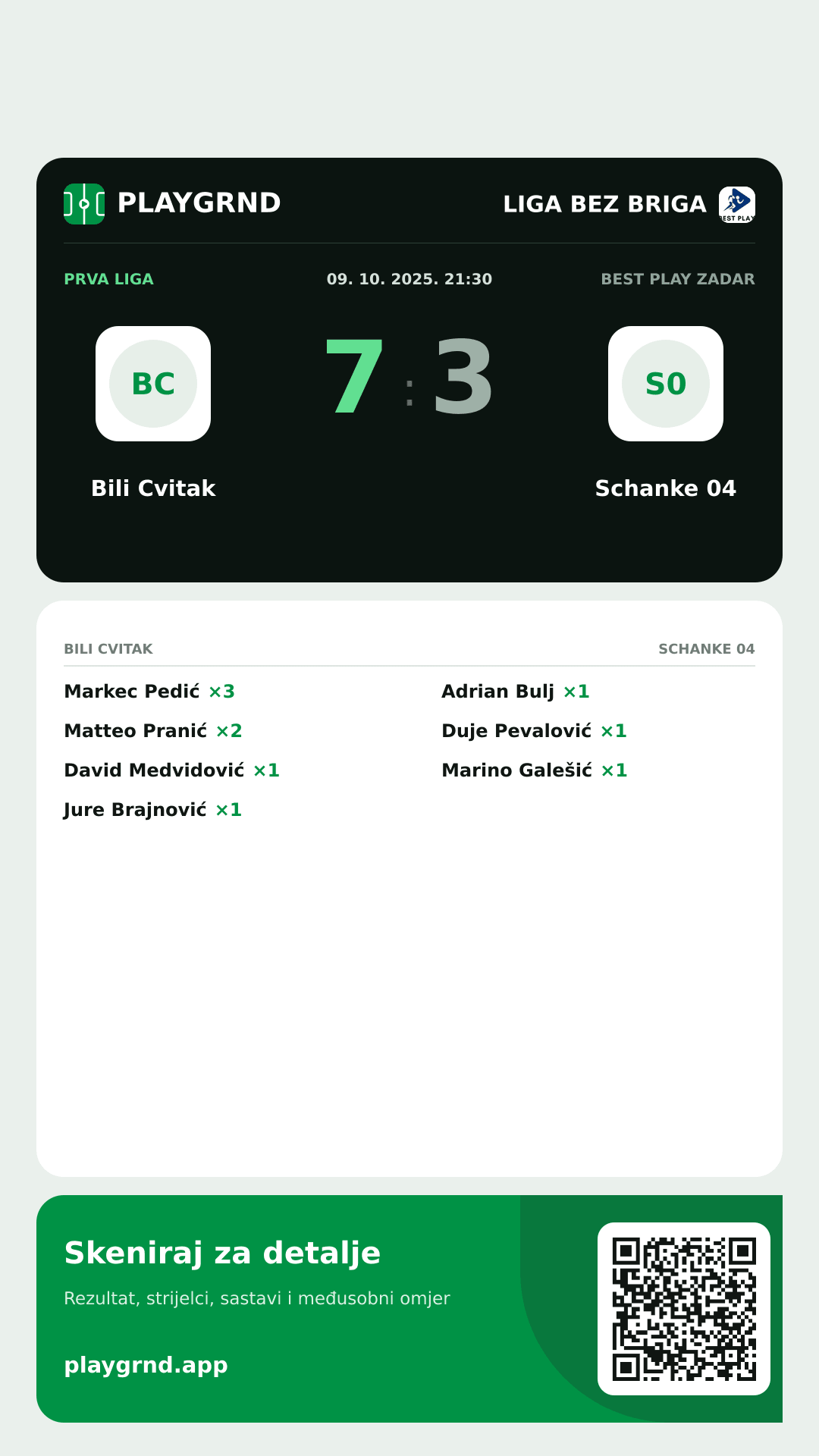 Story slika: Bili Cvitak 7:3 Schanke 04