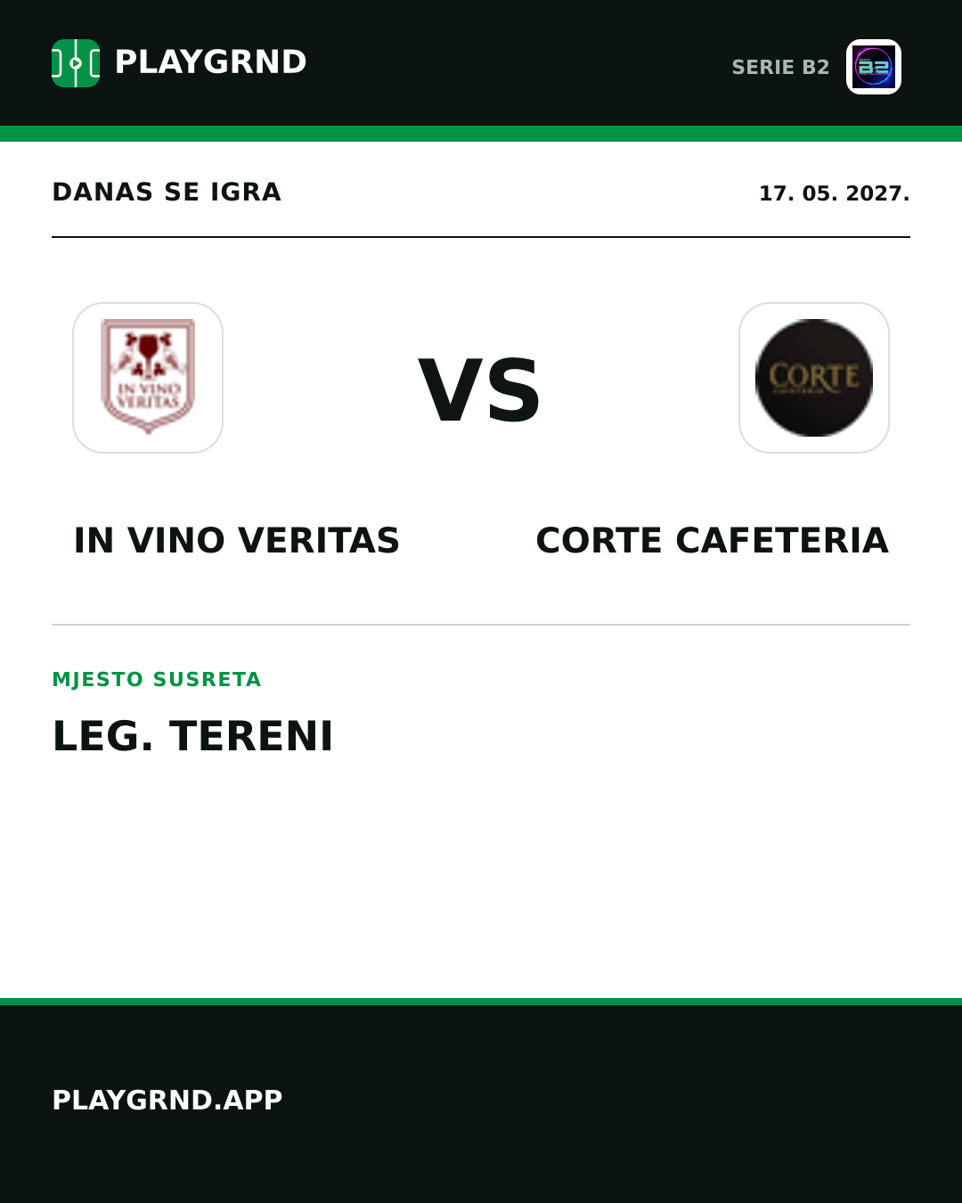 Instagram slika: IN Vino Veritas vs Corte Cafeteria