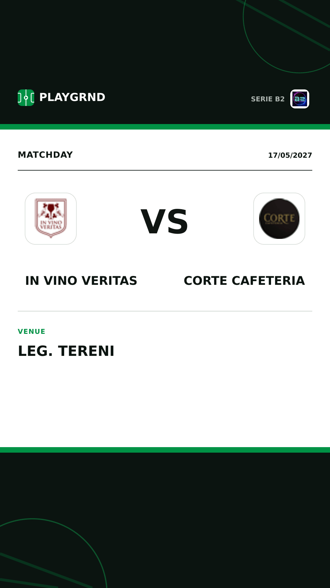 Instagram artwork: IN Vino Veritas vs Corte Cafeteria