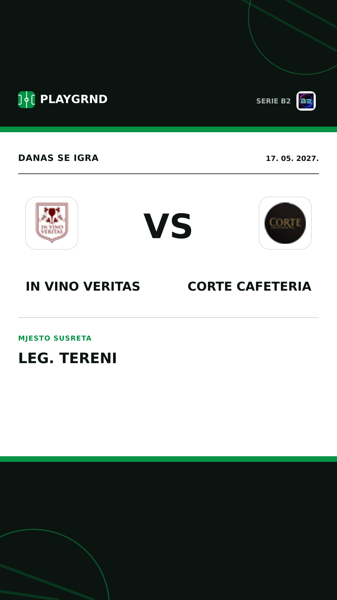 Instagram slika: IN Vino Veritas vs Corte Cafeteria